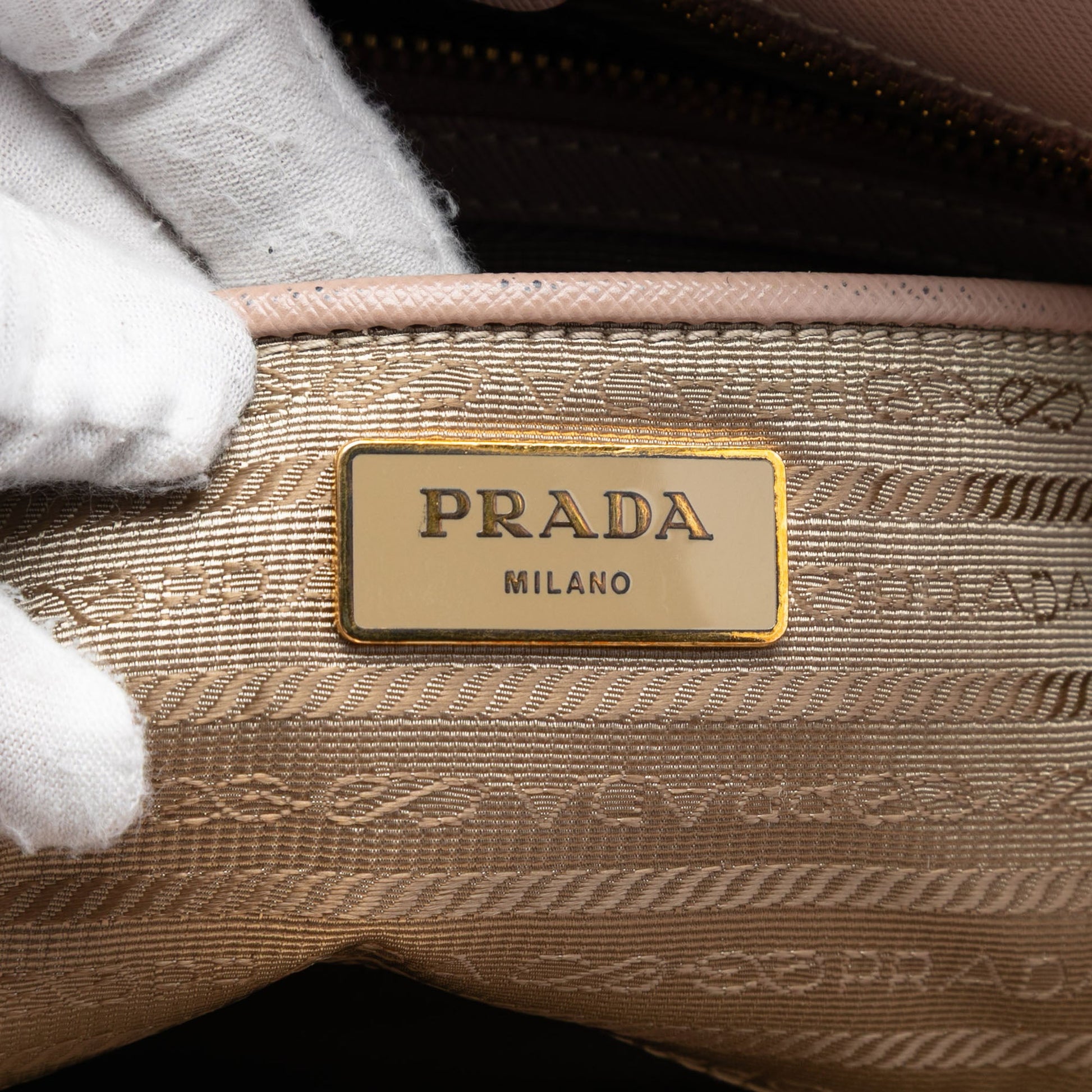 Prada Large Saffiano Lux Galleria Satchel