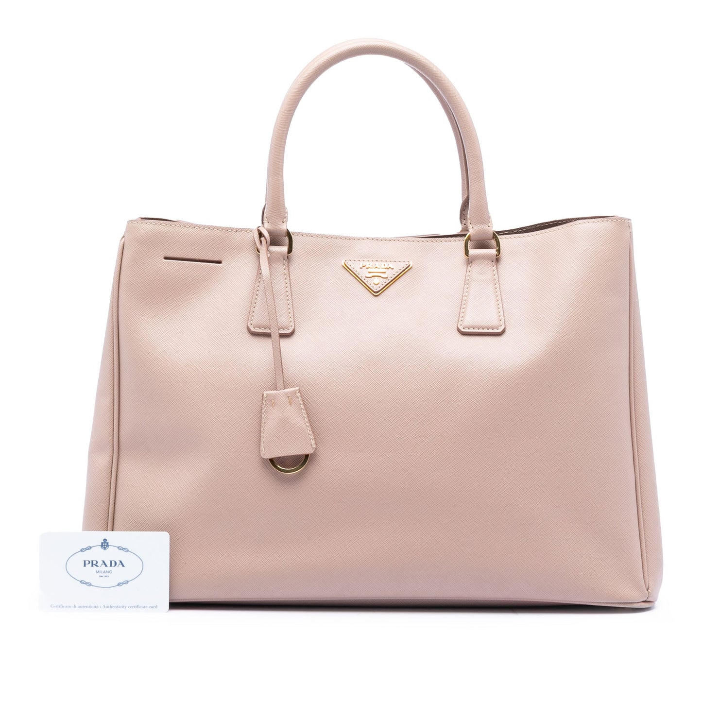 Prada Large Saffiano Lux Galleria Satchel
