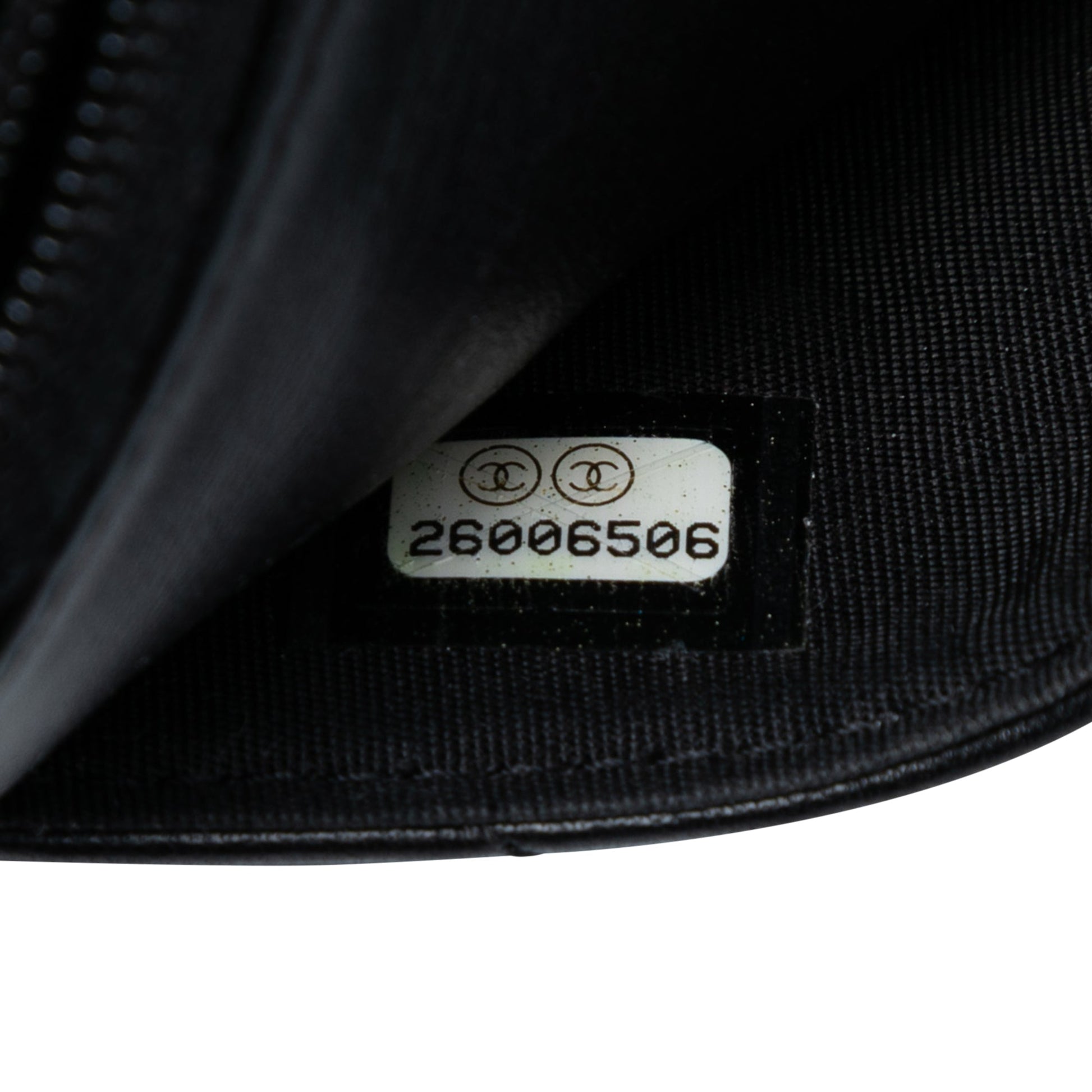 Chanel Chevron Lambskin Button Wallet On Chain
