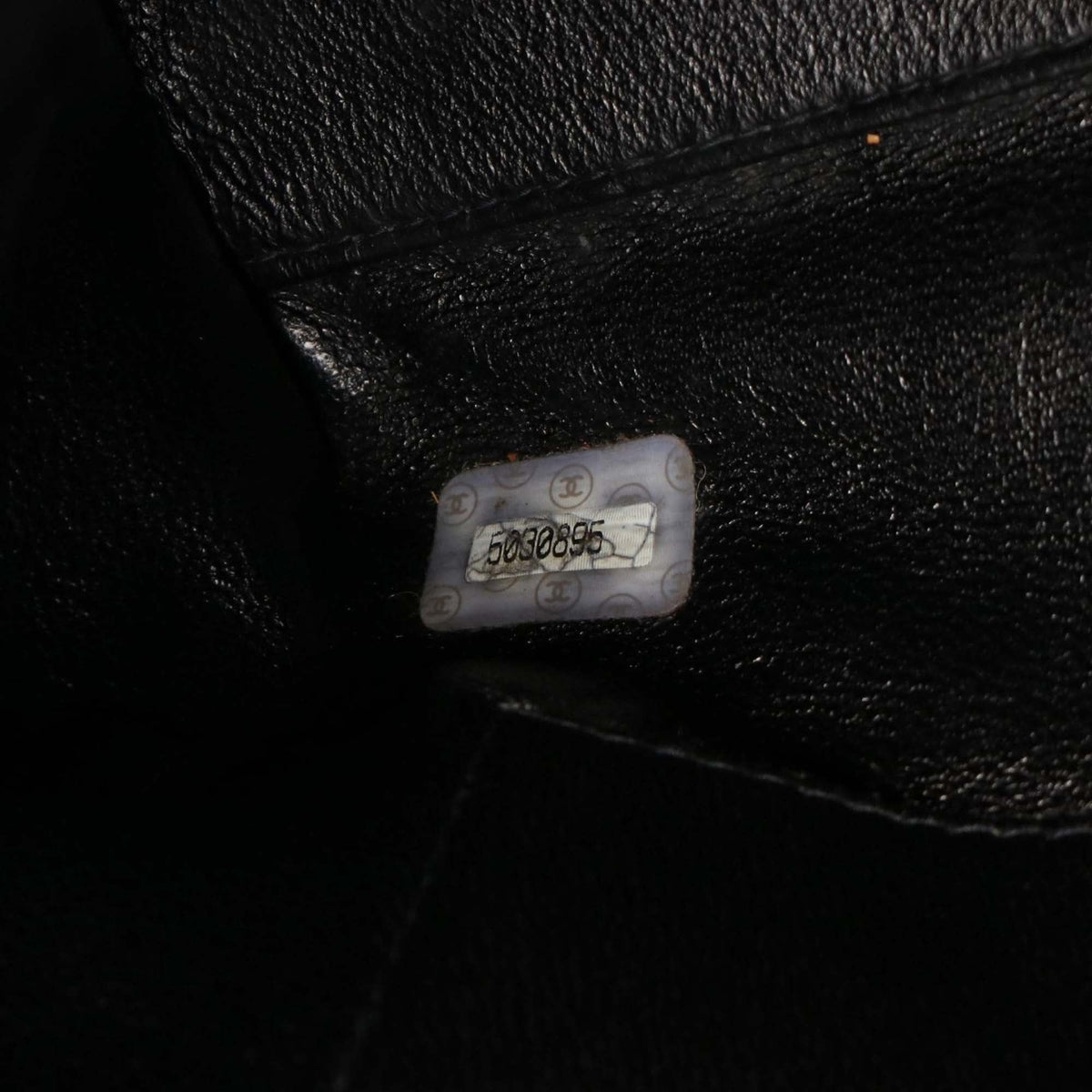 Chanel CC Quilted Lambskin Tortoiseshell Tote — Black