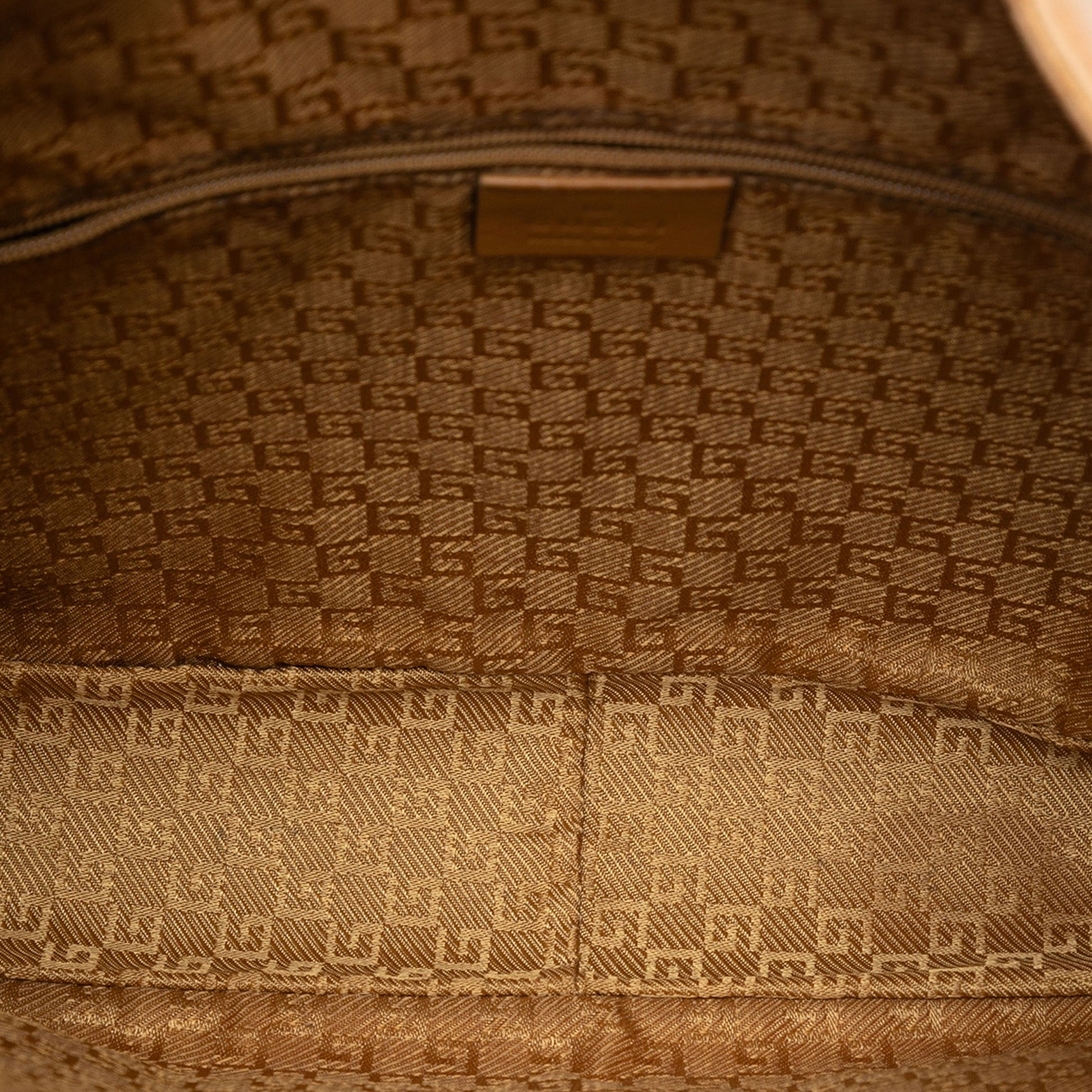 Gucci Calfskin Bamboo Satchel