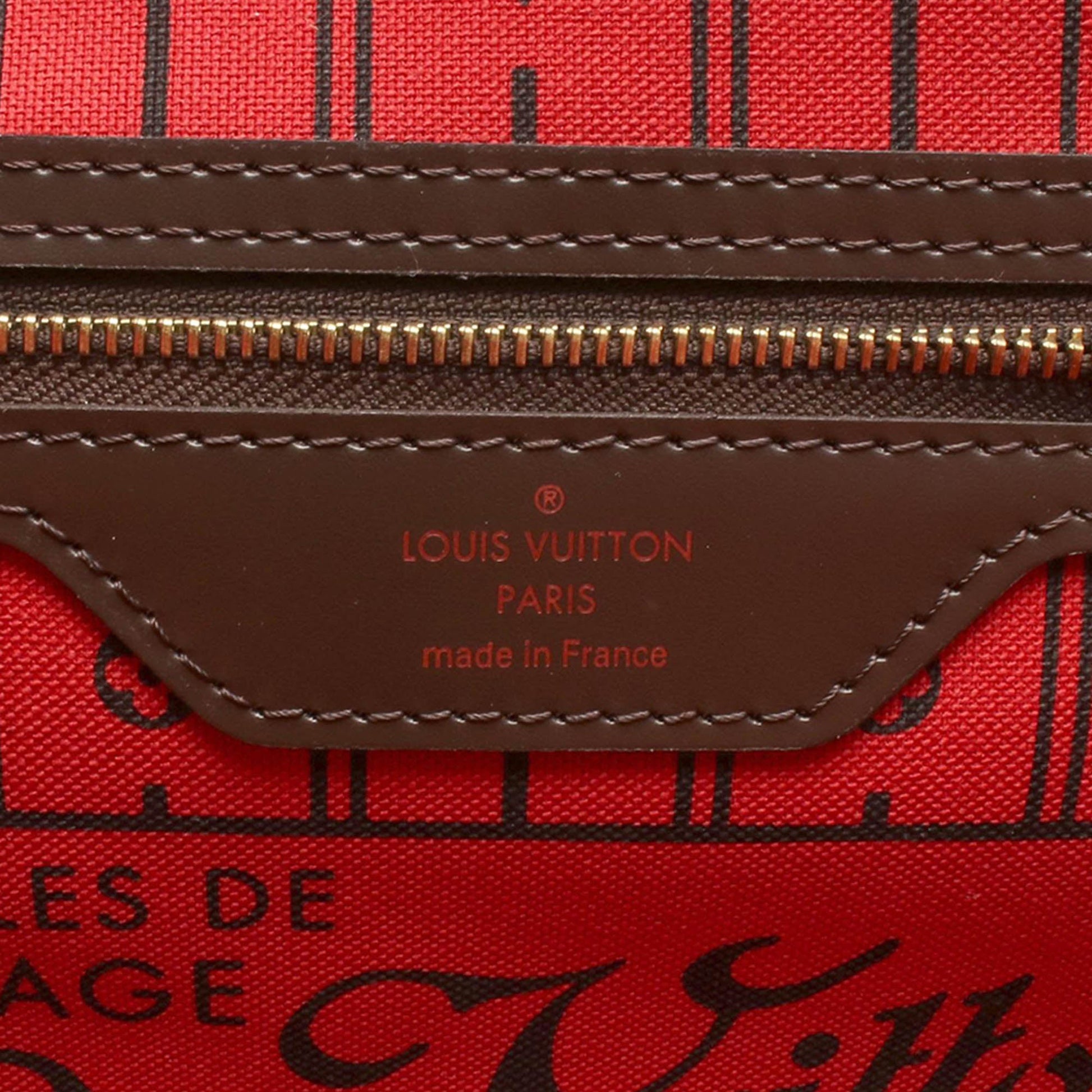 Louis Vuitton Damier Ebene Neverfull PM