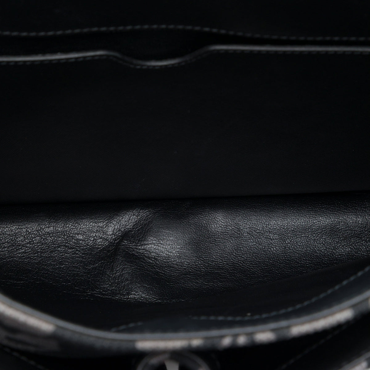 Prada Canvas Floral Print Business Bag