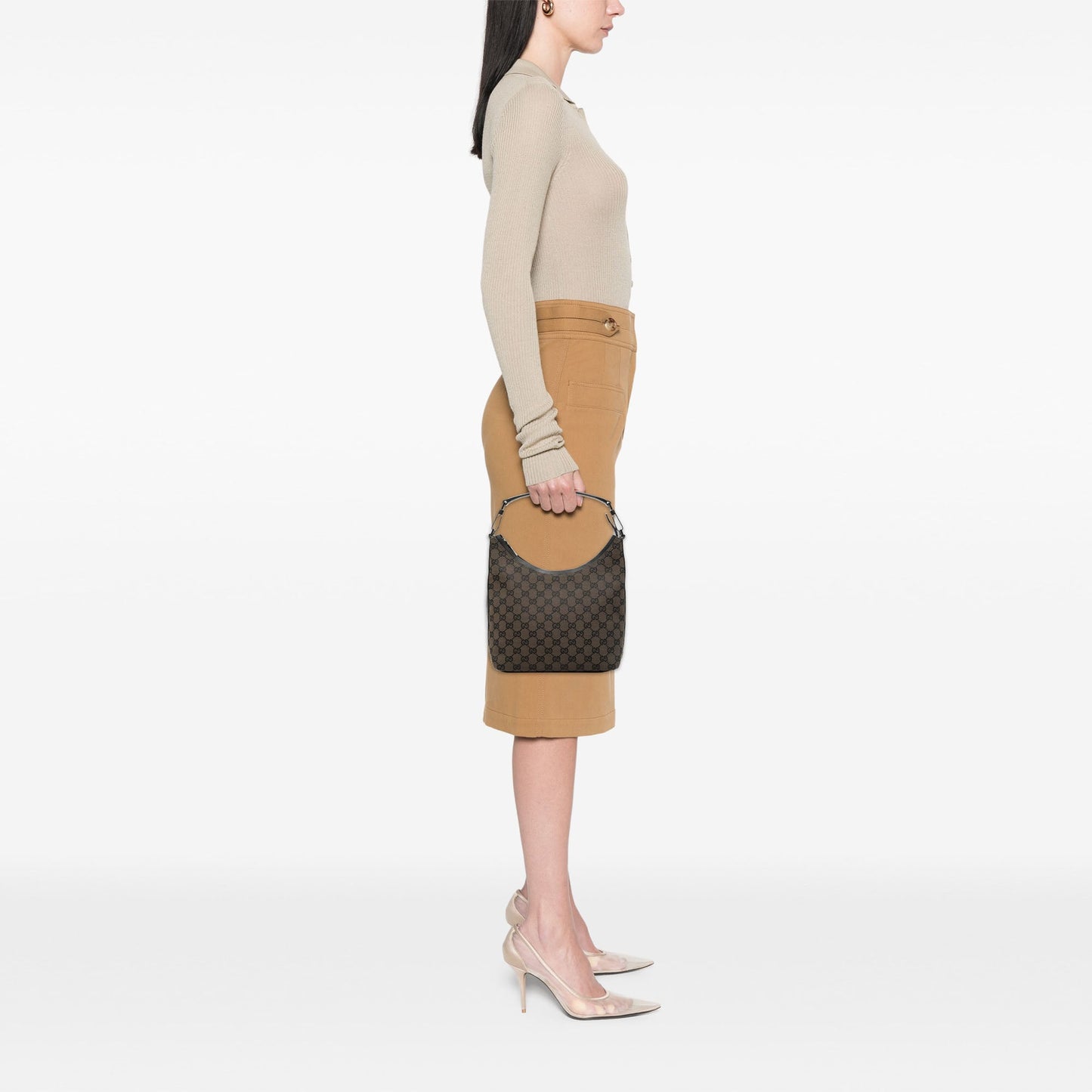 Gucci GG Canvas Shoulder Bag