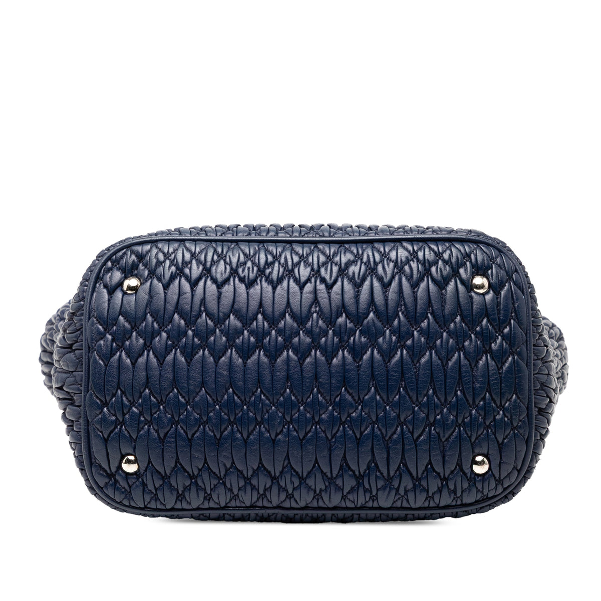Miu Miu Matelasse Nappa Crystal Satchel