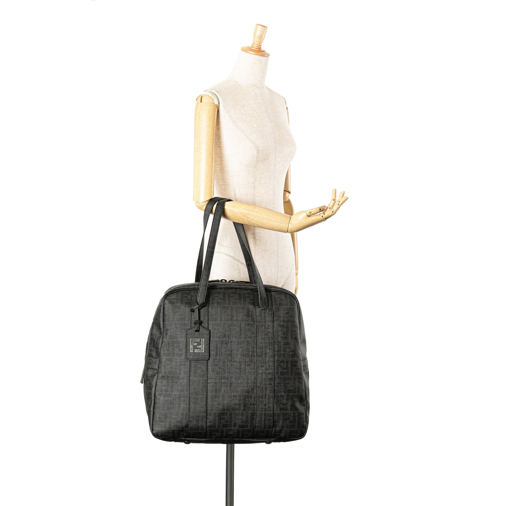 Fendi Zucca Coated Canvas Handbag