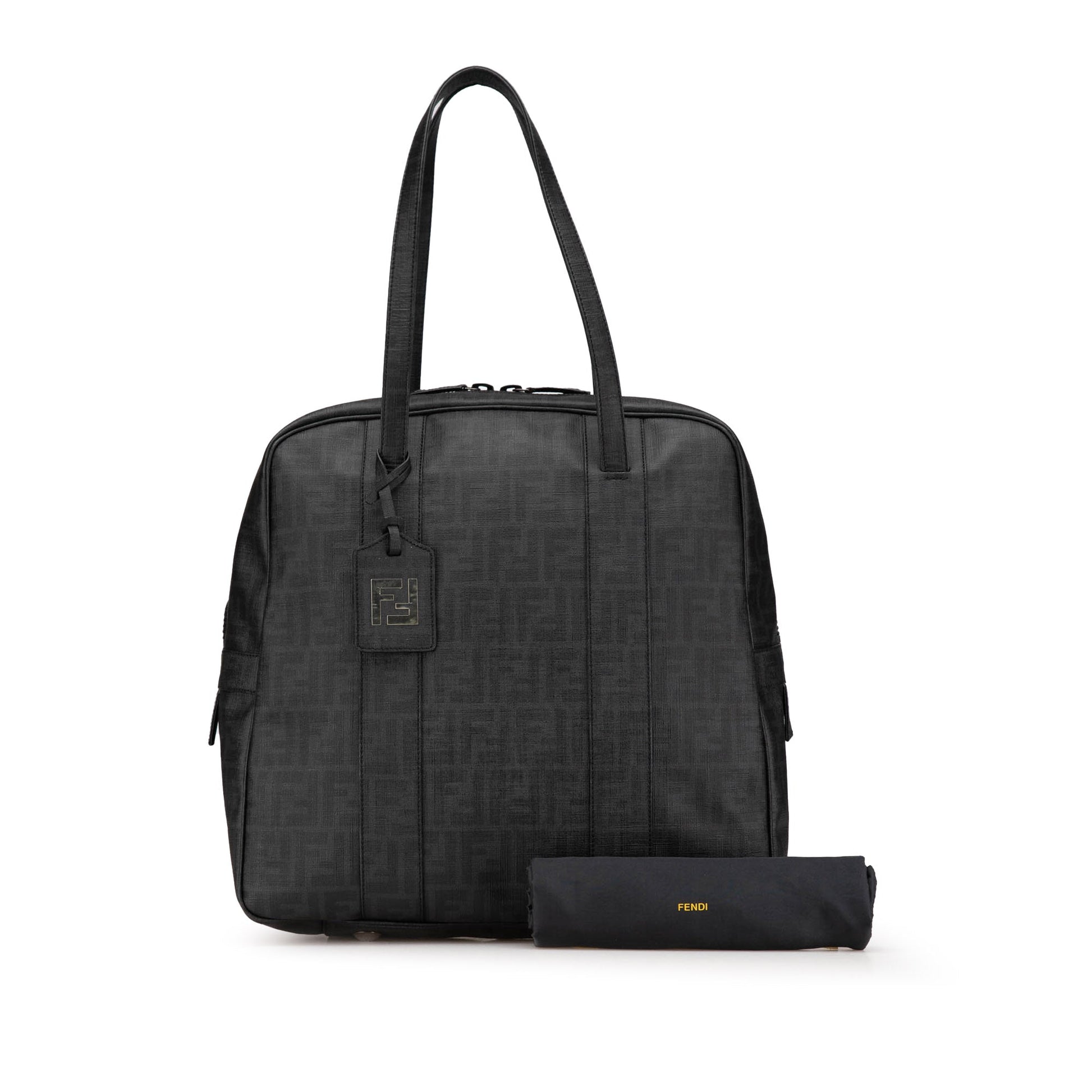Fendi Zucca Coated Canvas Handbag