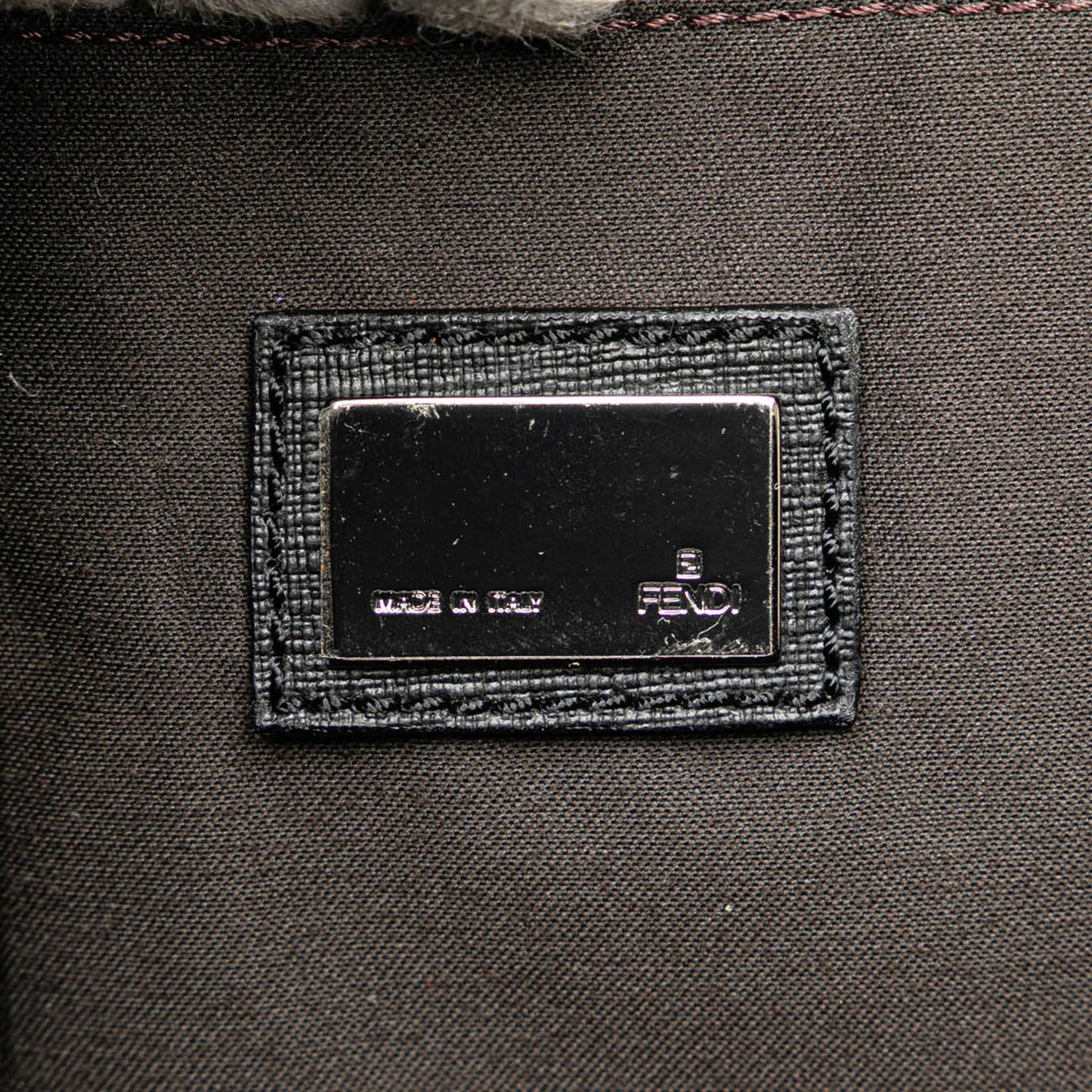 Fendi Zucca Coated Canvas Handbag