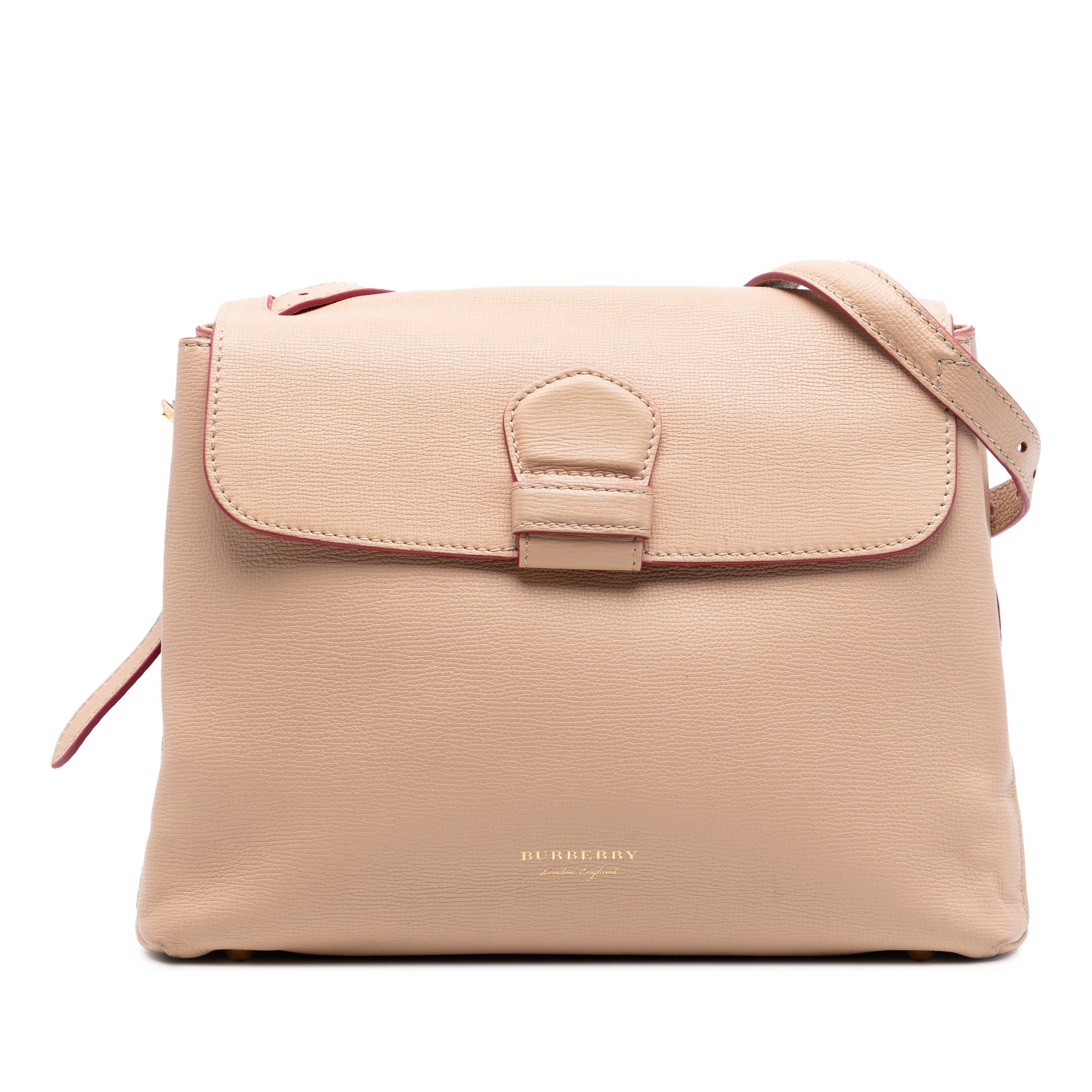 Medium House Check Trimmed Leather Camberley Satchel