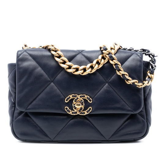 Chanel Medium Lambskin 19 Flap