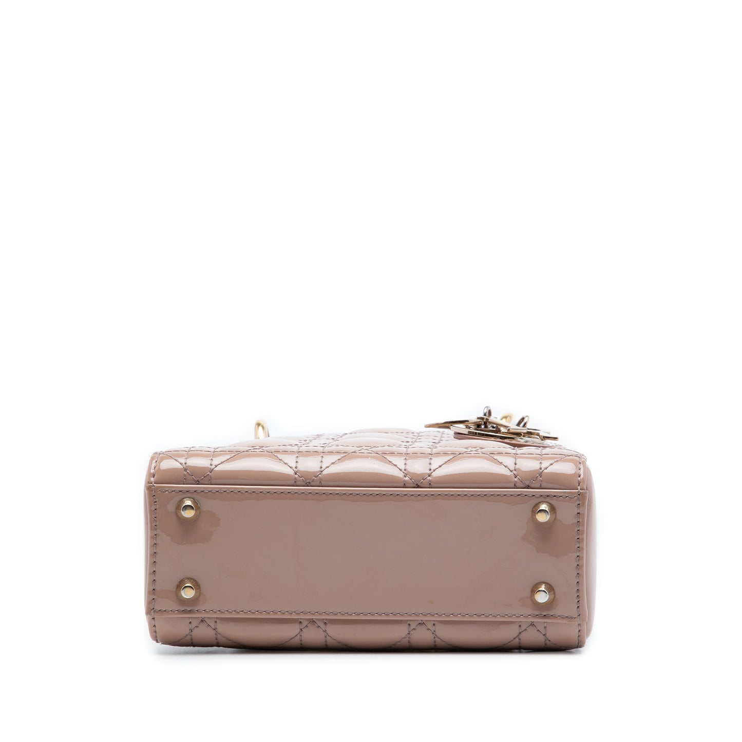 Dior Mini Patent Cannage Lady Dior