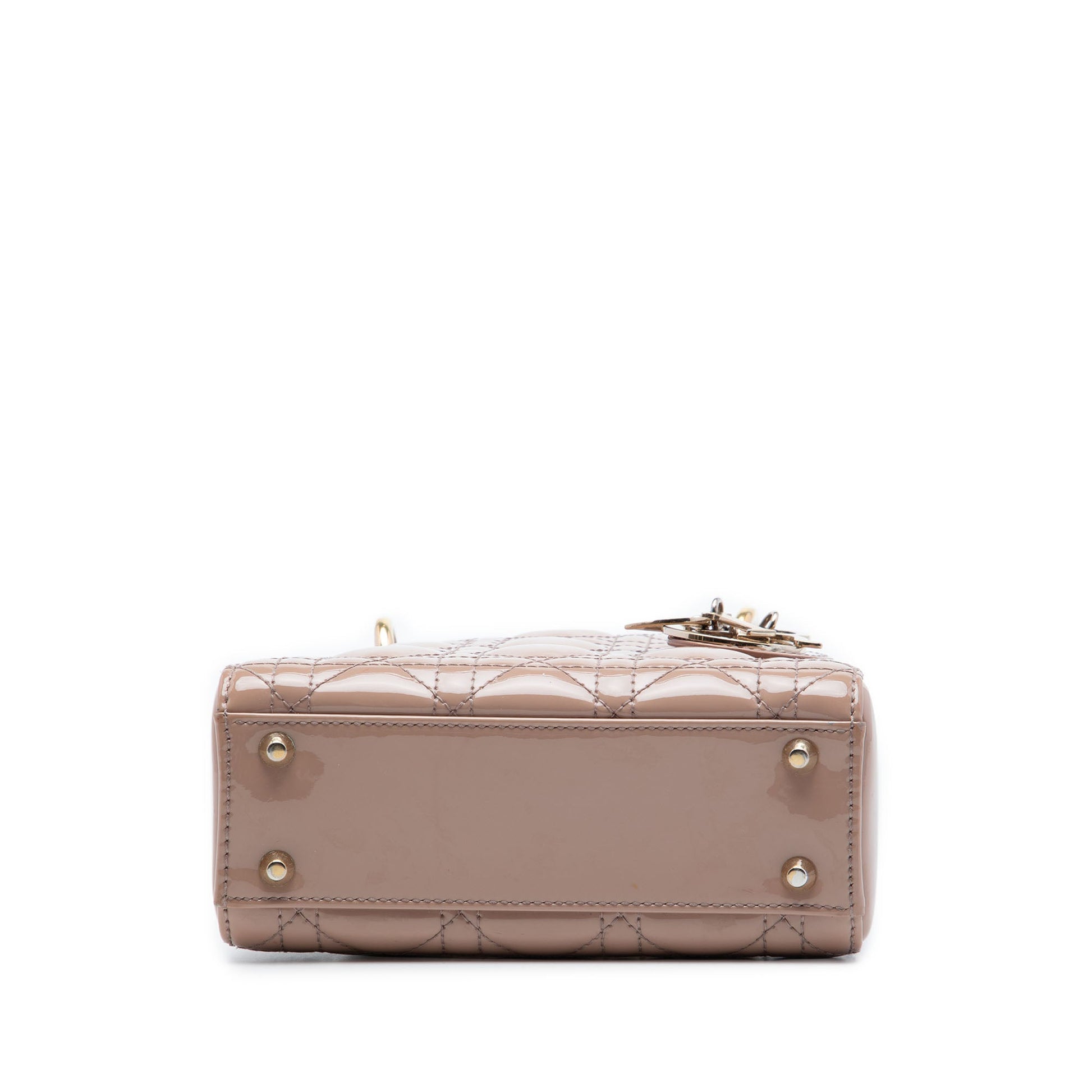 Dior Mini Patent Cannage Lady Dior