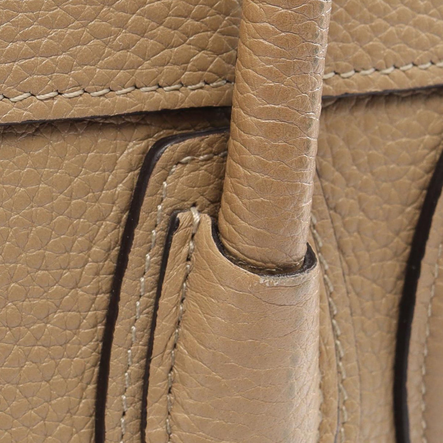Celine Nano Leather Luggage Tote