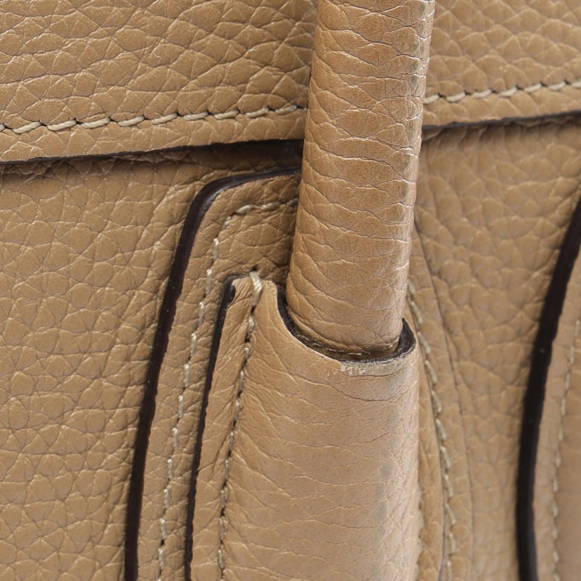 Celine Nano Leather Luggage Tote