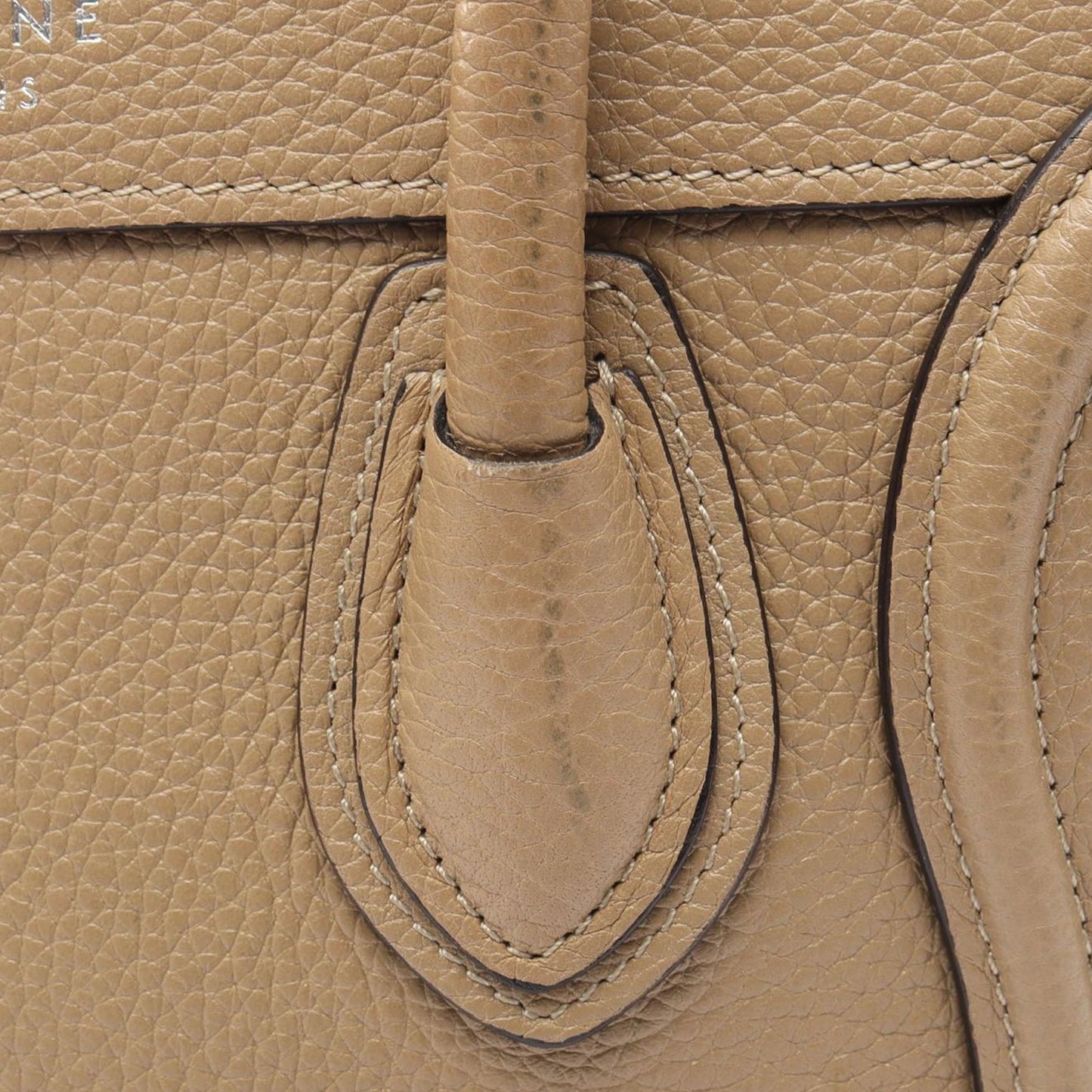 Celine Nano Leather Luggage Tote