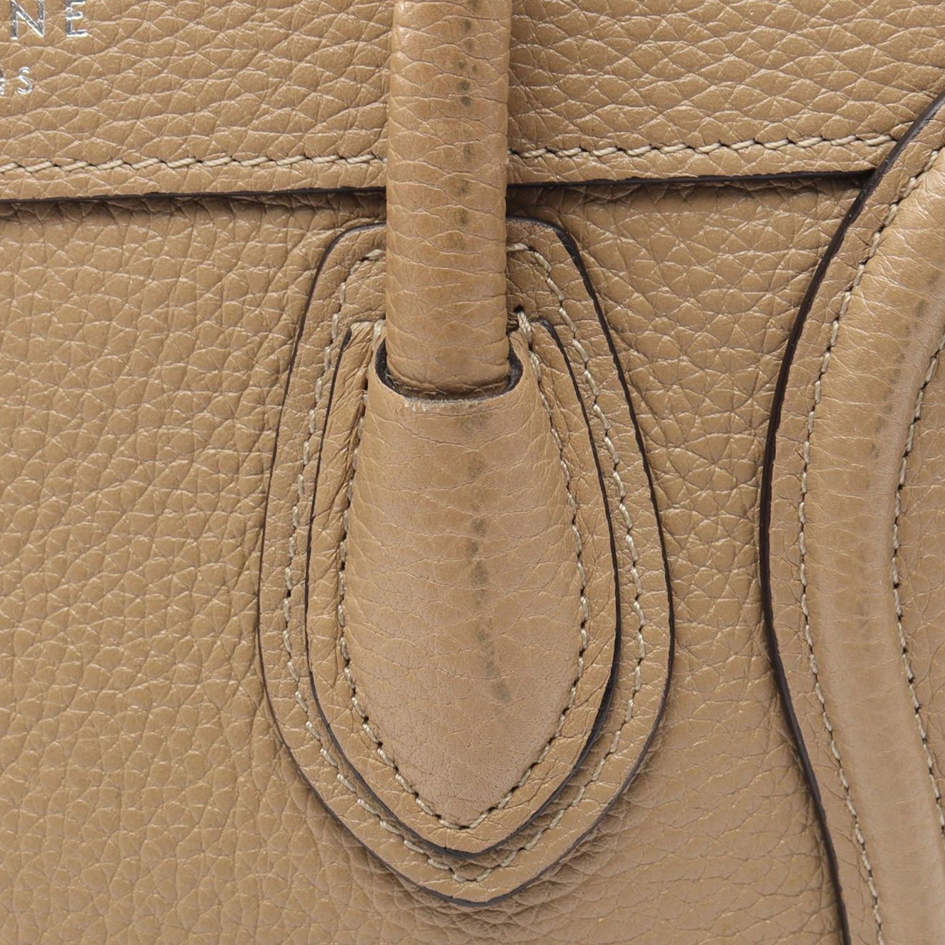 Celine Nano Leather Luggage Tote