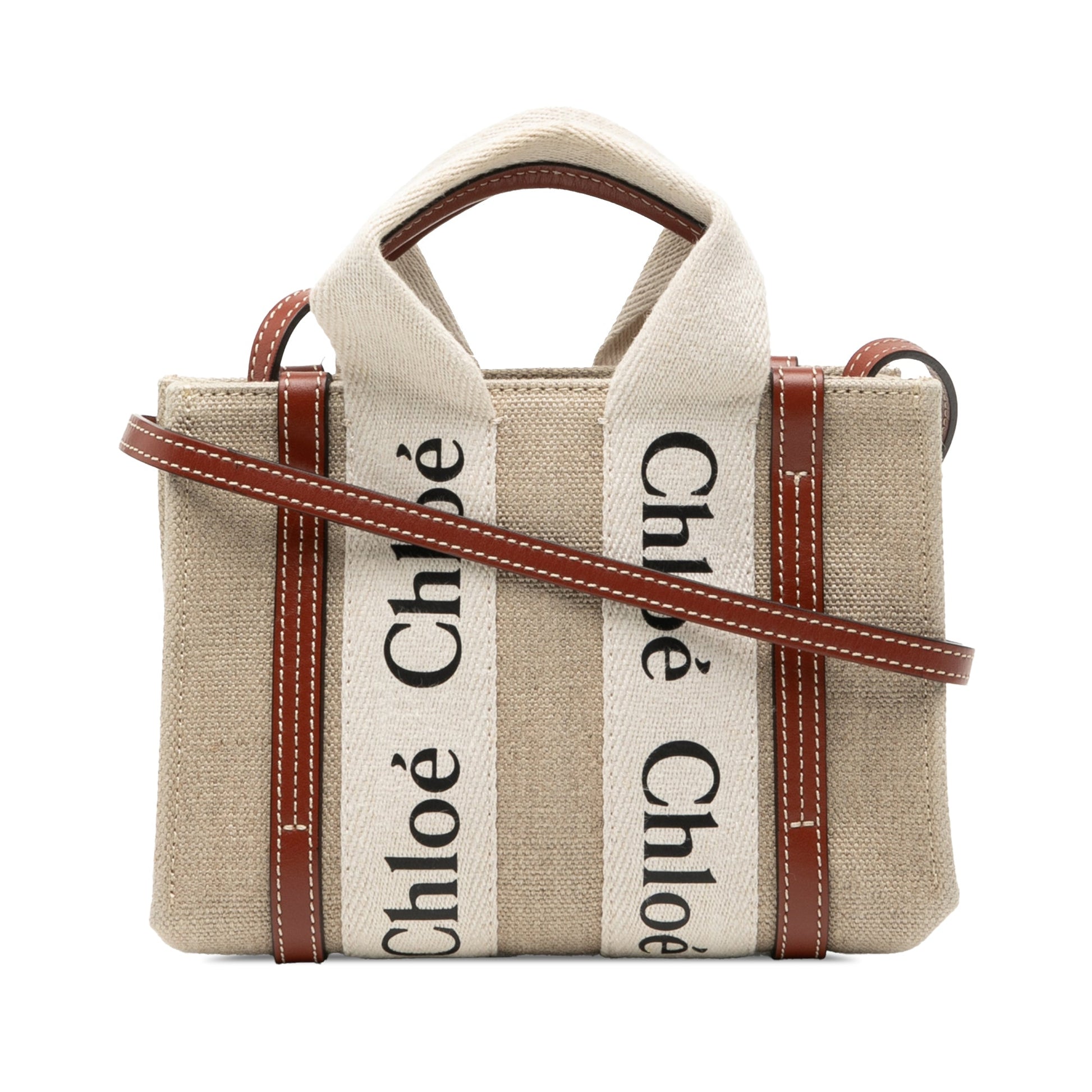 ChloÃ© Mini Canvas Woody Satchel