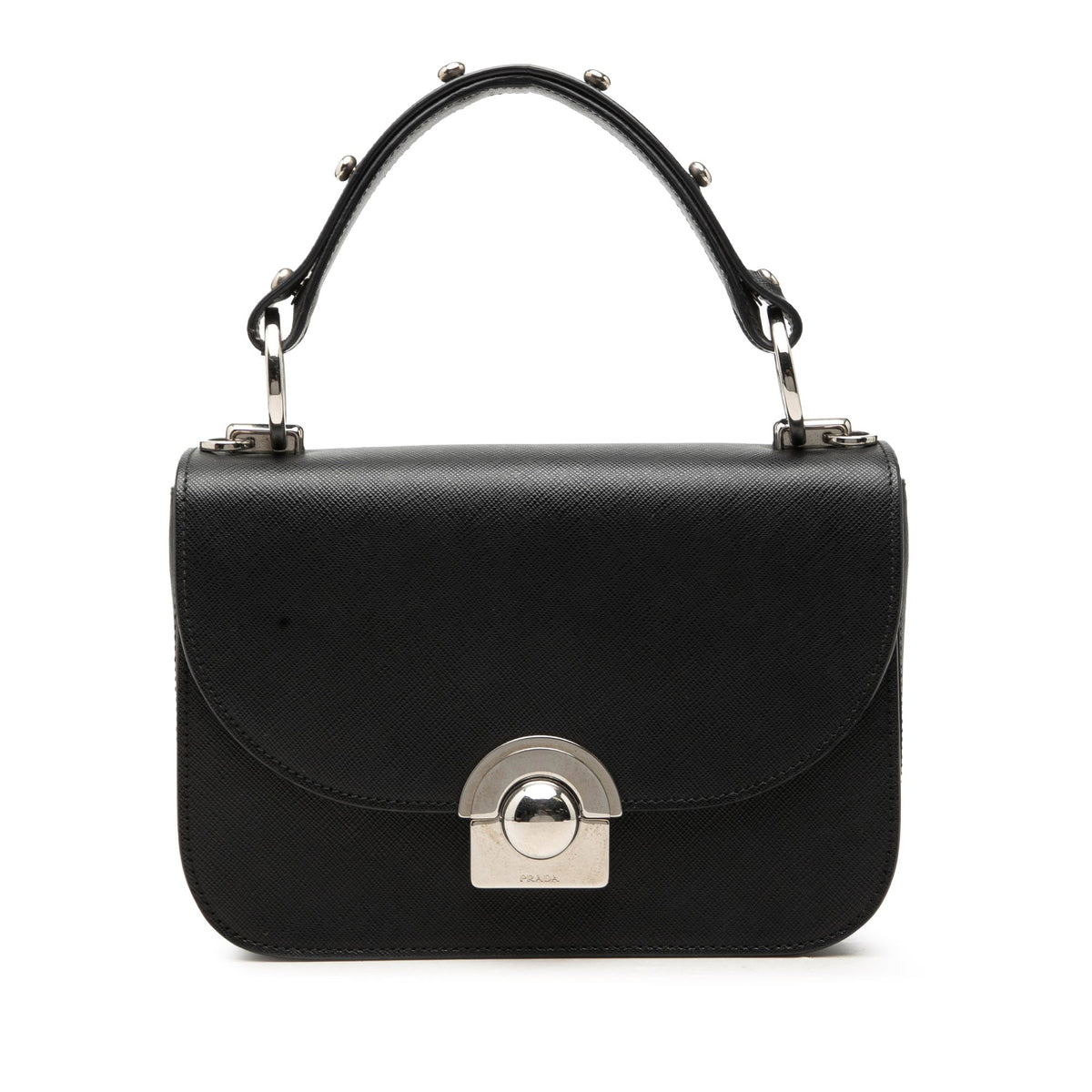 Prada Saffiano Lux Arcade Satchel