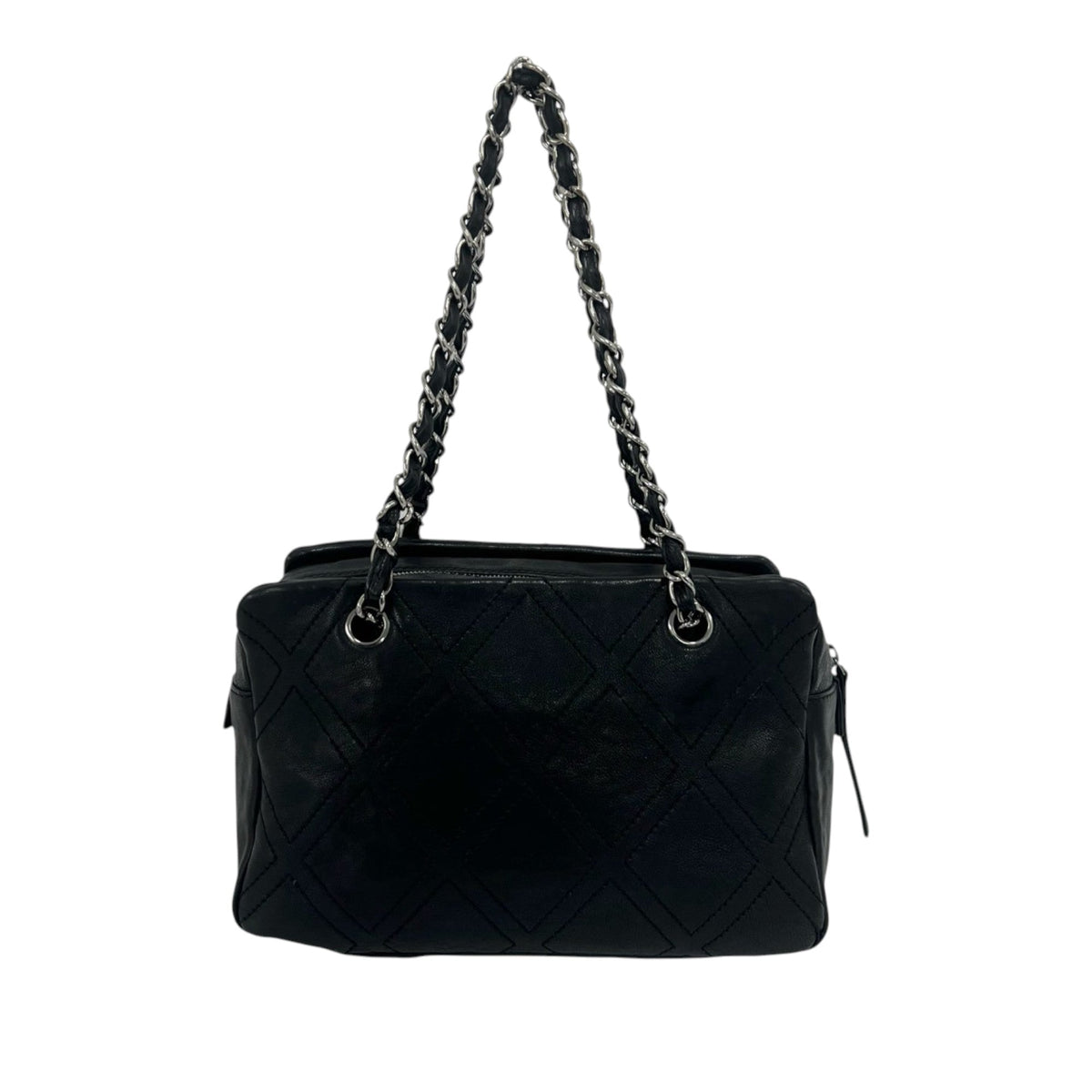 Chanel Large CC Calfskin Diamond Stitch Tote