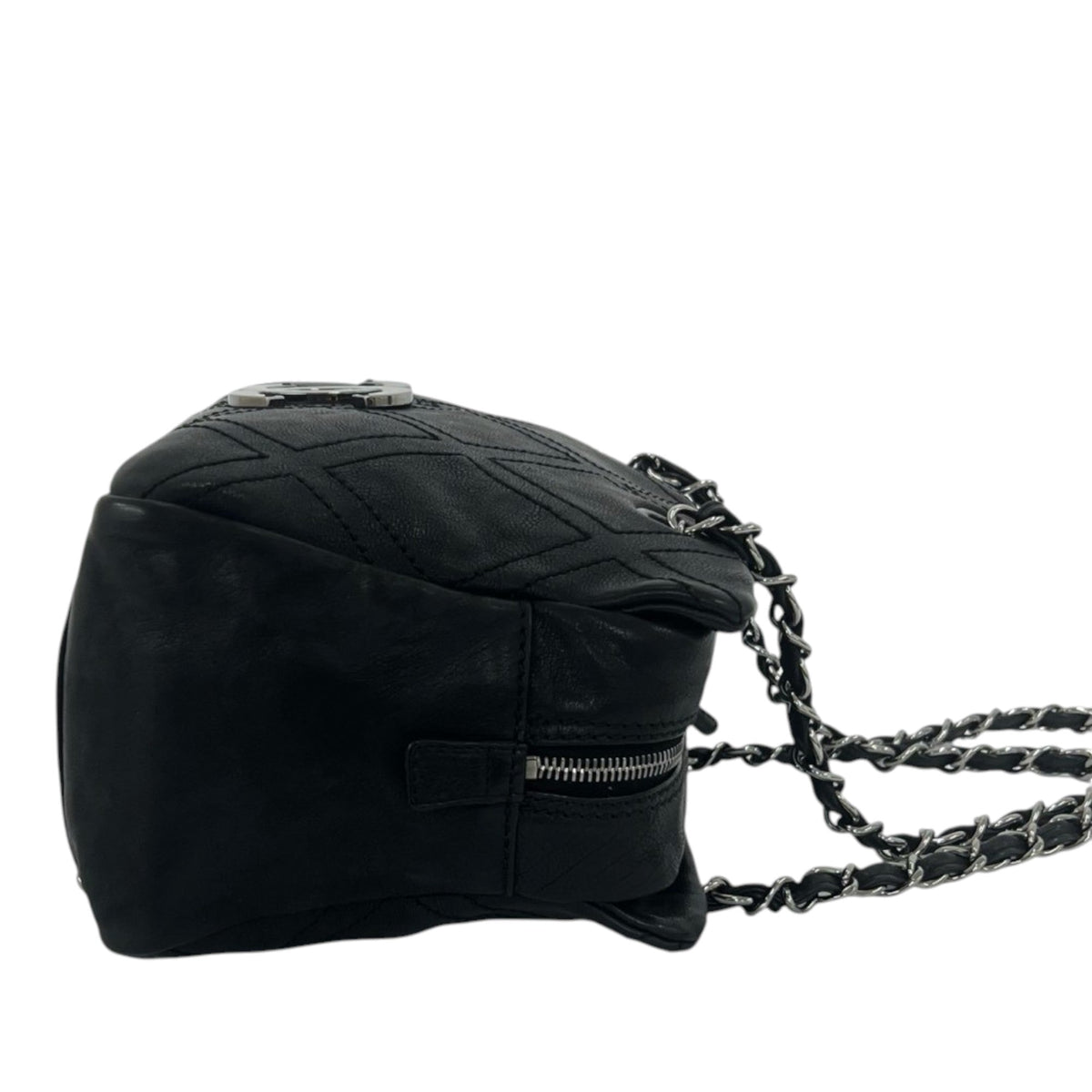 Chanel Large CC Calfskin Diamond Stitch Tote