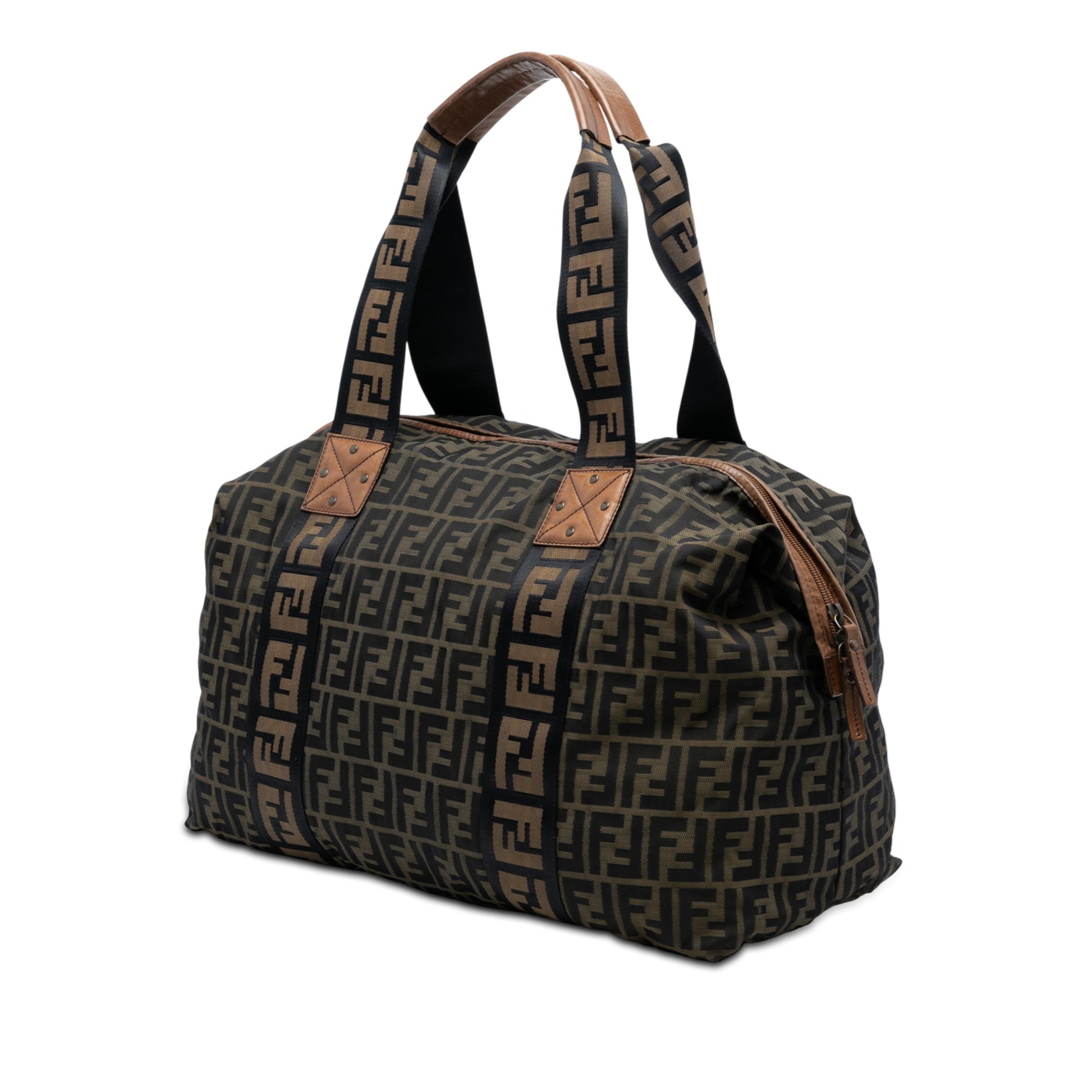 Fendi Zucca Canvas Travel Bag