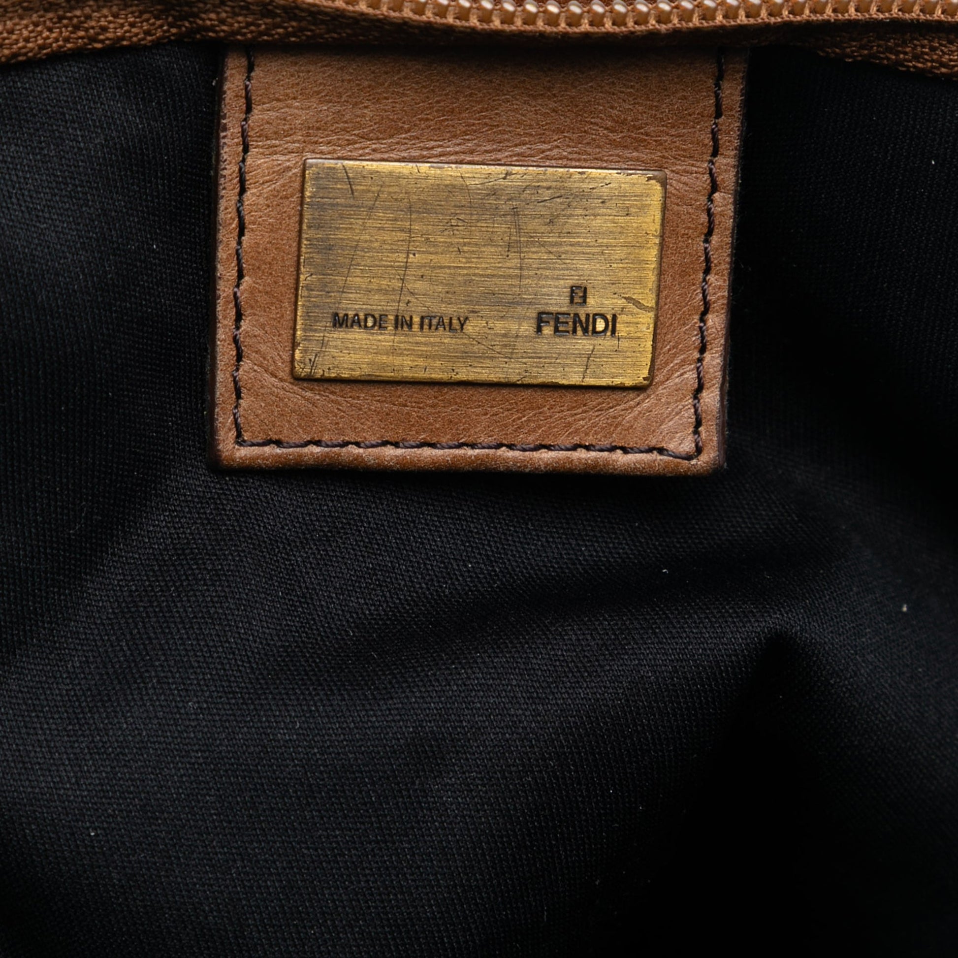 Fendi Zucca Canvas Travel Bag