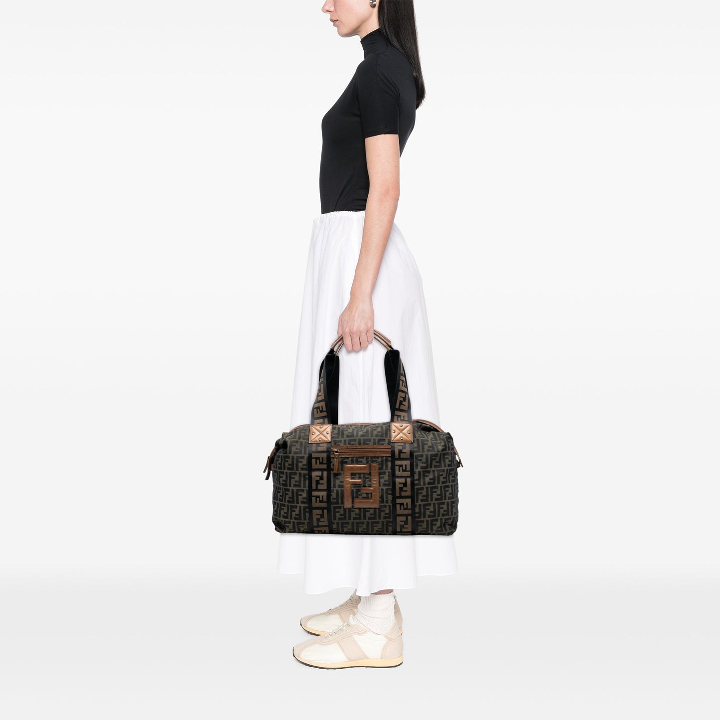 Fendi Zucca Canvas Travel Bag