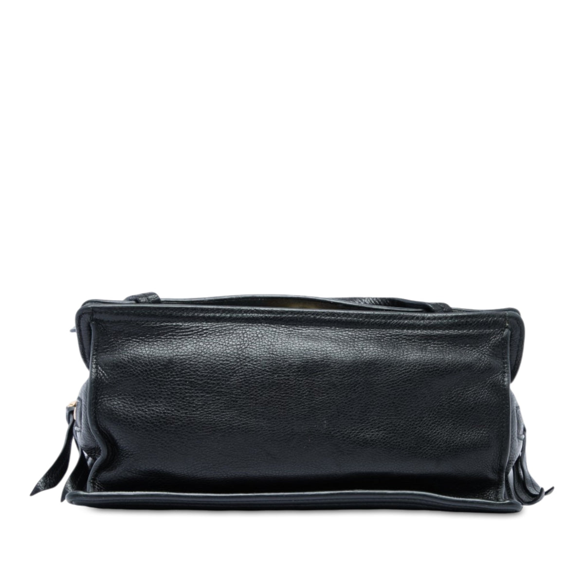 Prada Glace Calfskin Etiquette Crossbody — Black