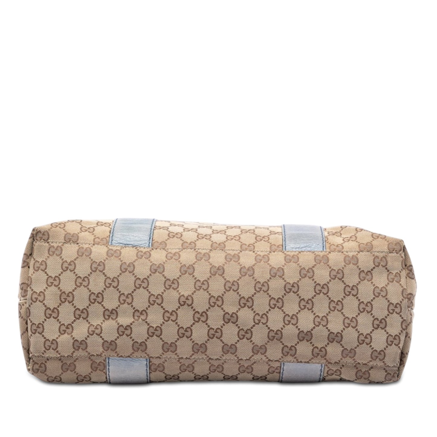 Gucci Medium GG Canvas Bamboo Libeccio Tote