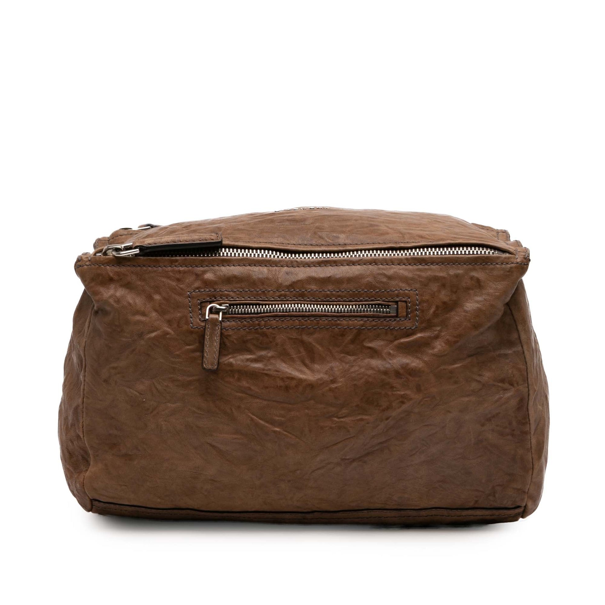 Givenchy Medium Wrinkled Sheepskin Pandora Satchel