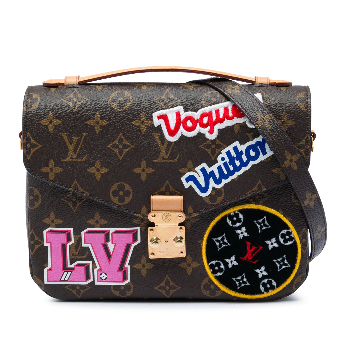 Louis Vuitton Monogram Patches Pochette Metis
