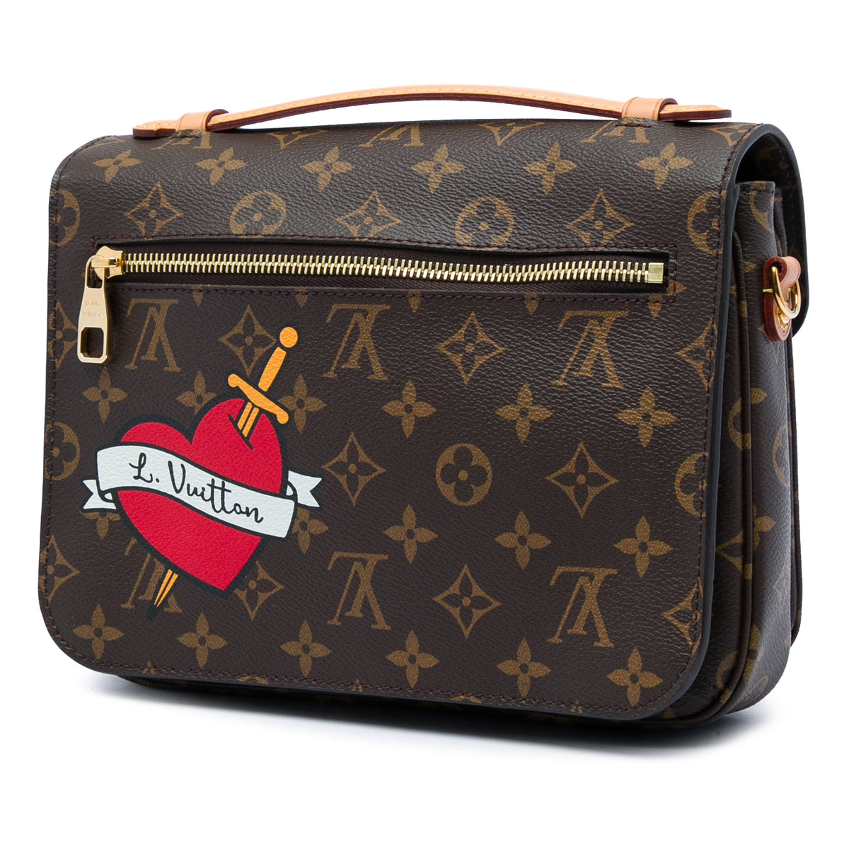 Louis Vuitton Monogram Patches Pochette Metis