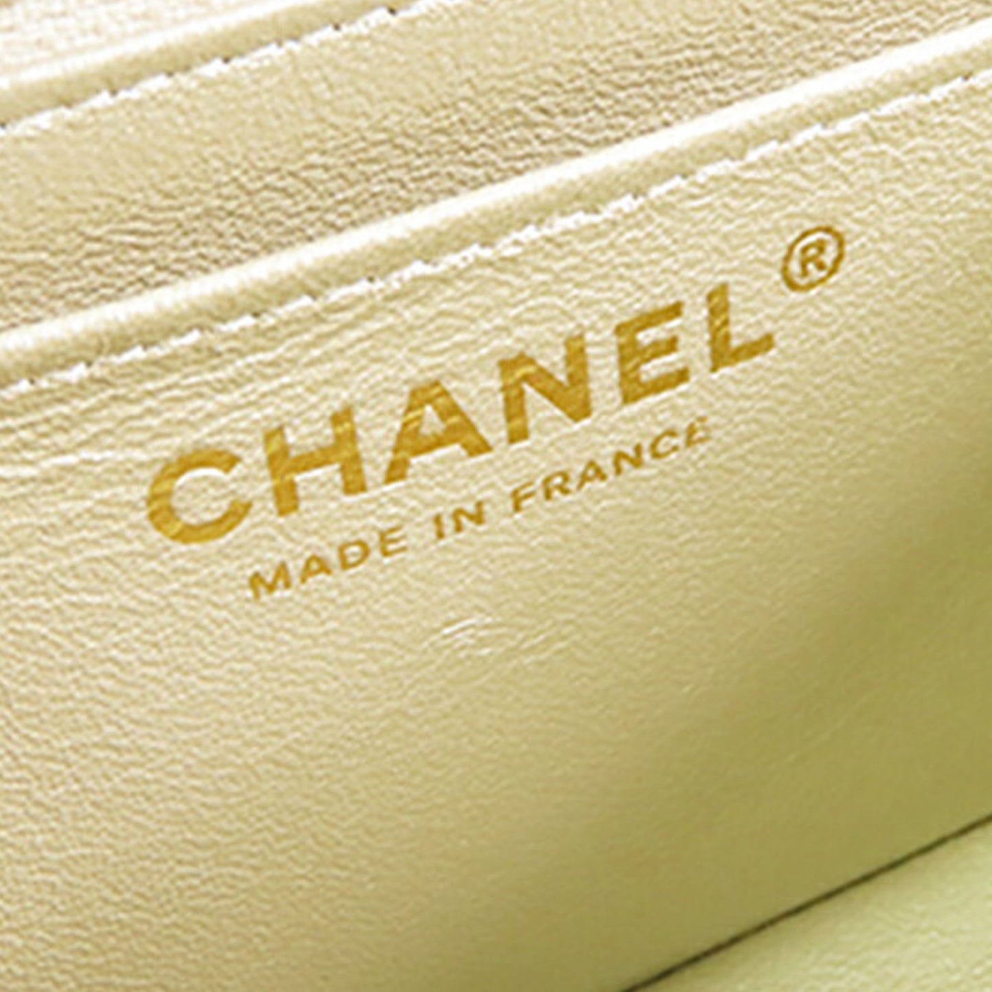 Chanel Mini Rectangular Classic Metallic Lambskin Single Flap