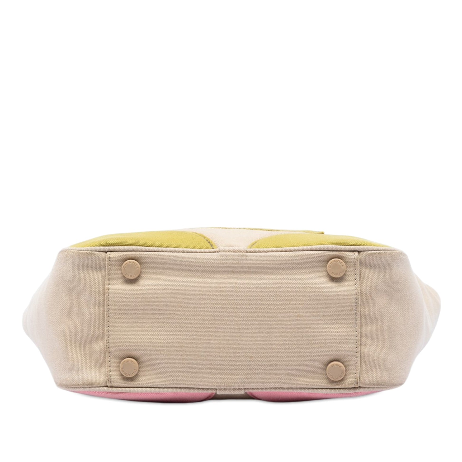 Chanel CC Canvas Marshmallow Handbag