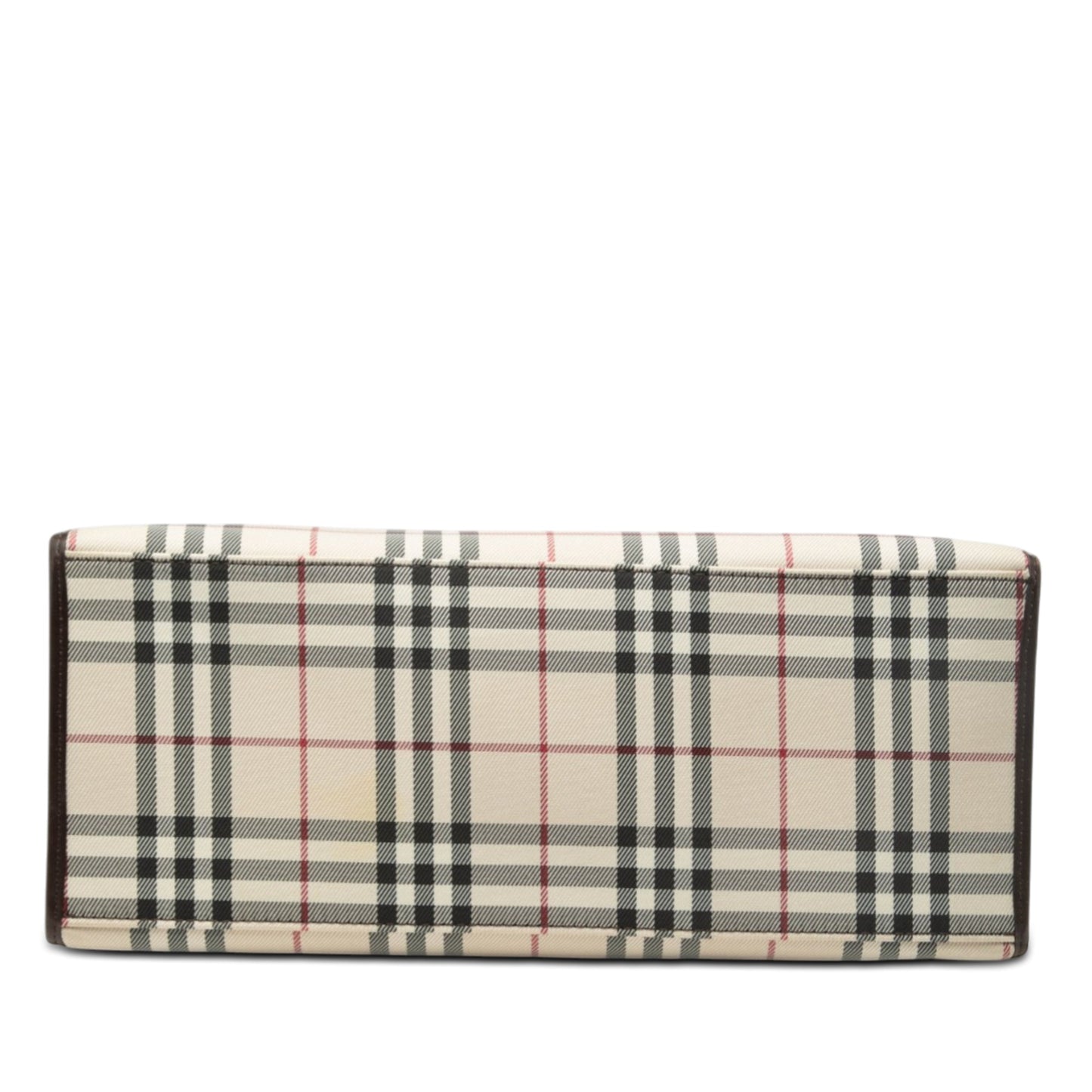 House Check Canvas Convertible Tote