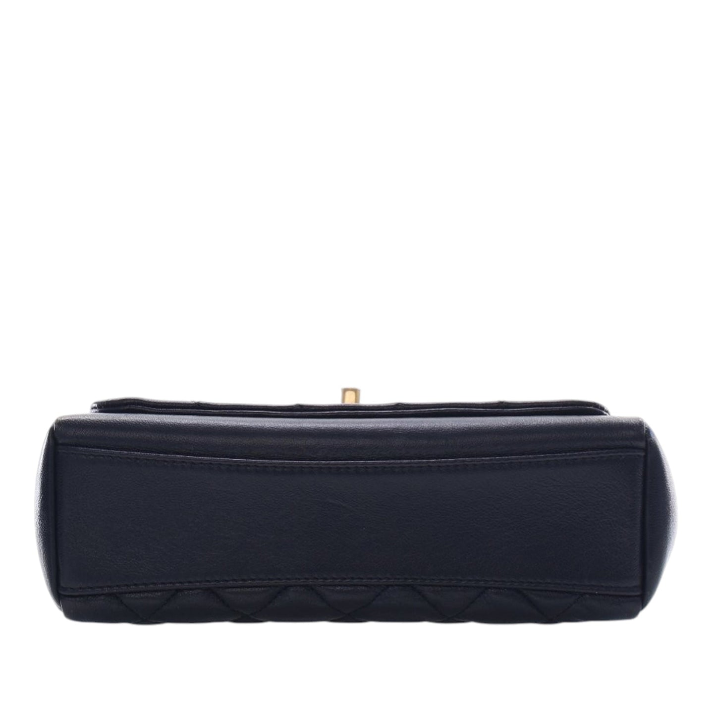 Chanel Small Quilted Crinkled Calfskin Chain Link Flap