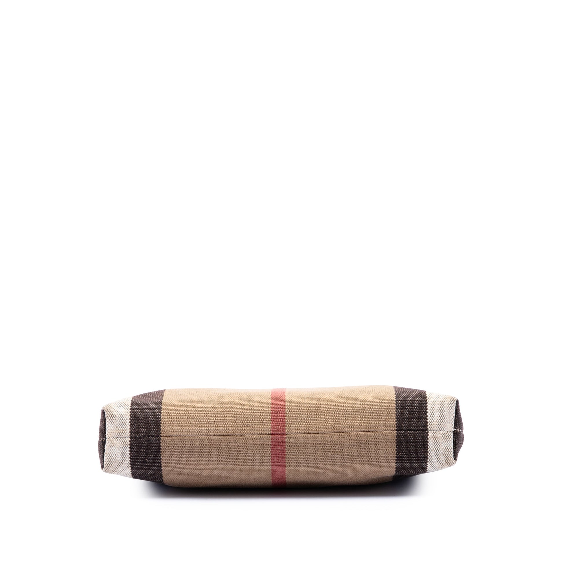Burberry Small Mega Check Canvas Farley Crossbody