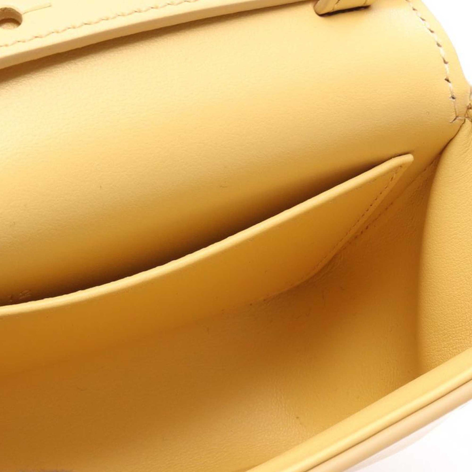 Celine Mini Shiny Calfskin Triomphe Crossbody