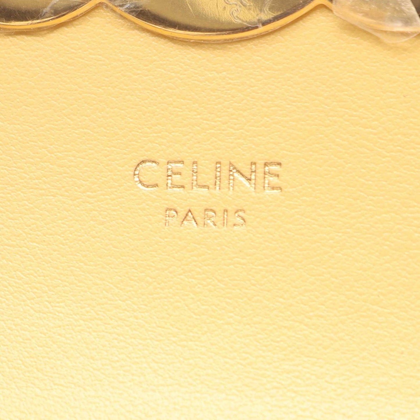 Celine Mini Shiny Calfskin Triomphe Crossbody