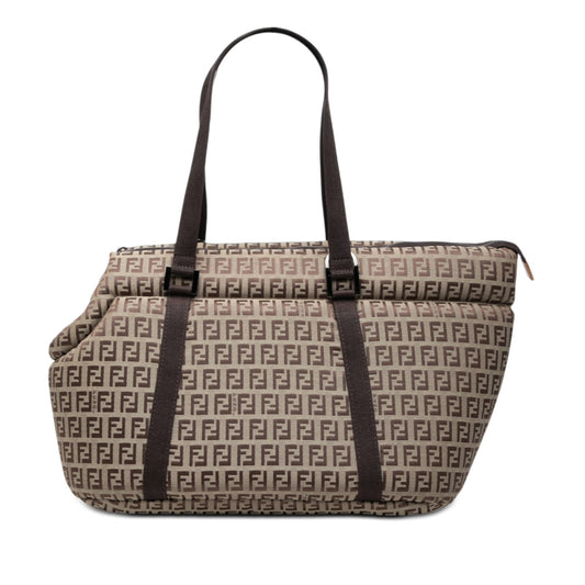 Fendi Zucchino Padded Canvas Pet Carrier Bag