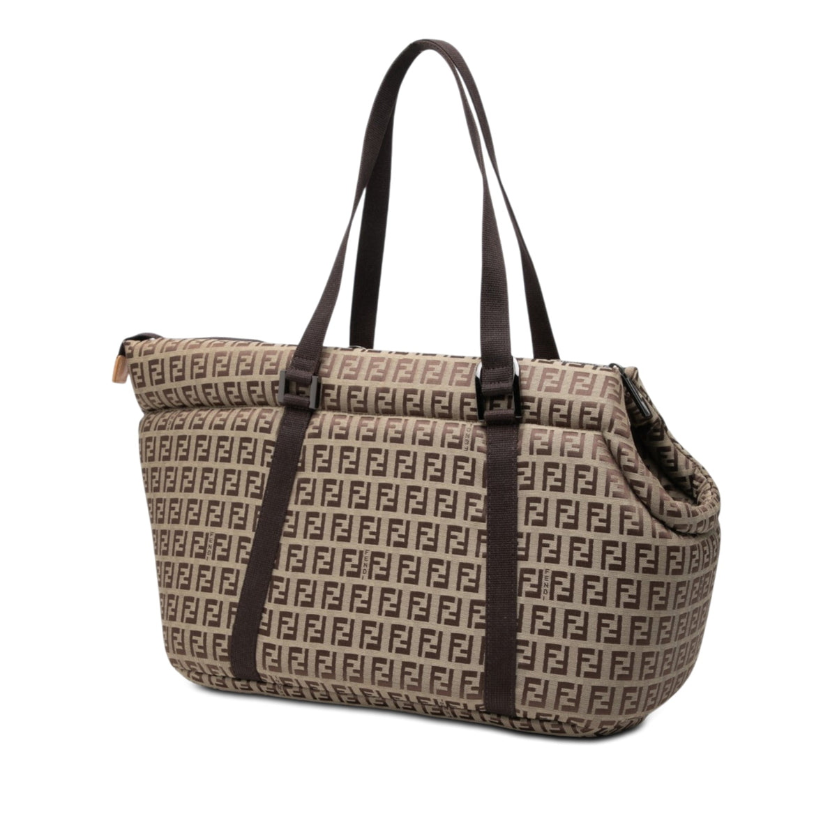 Fendi Zucchino Padded Canvas Pet Carrier Bag