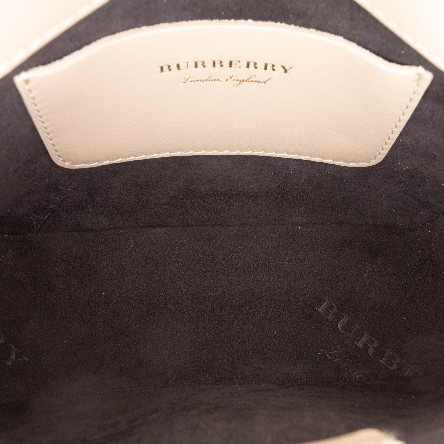Burberry Mini Trench Calfskin DK88 Top Handle Bag