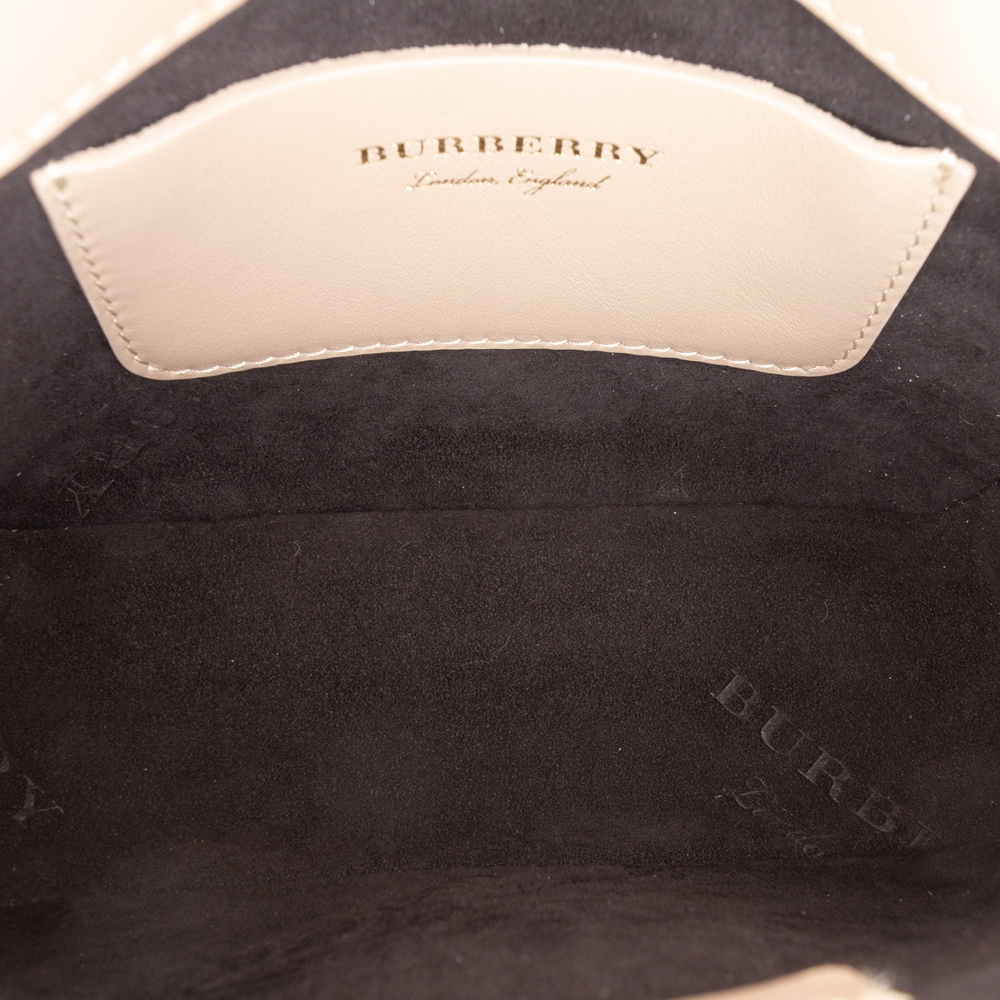Burberry Mini Trench Calfskin DK88 Top Handle Bag