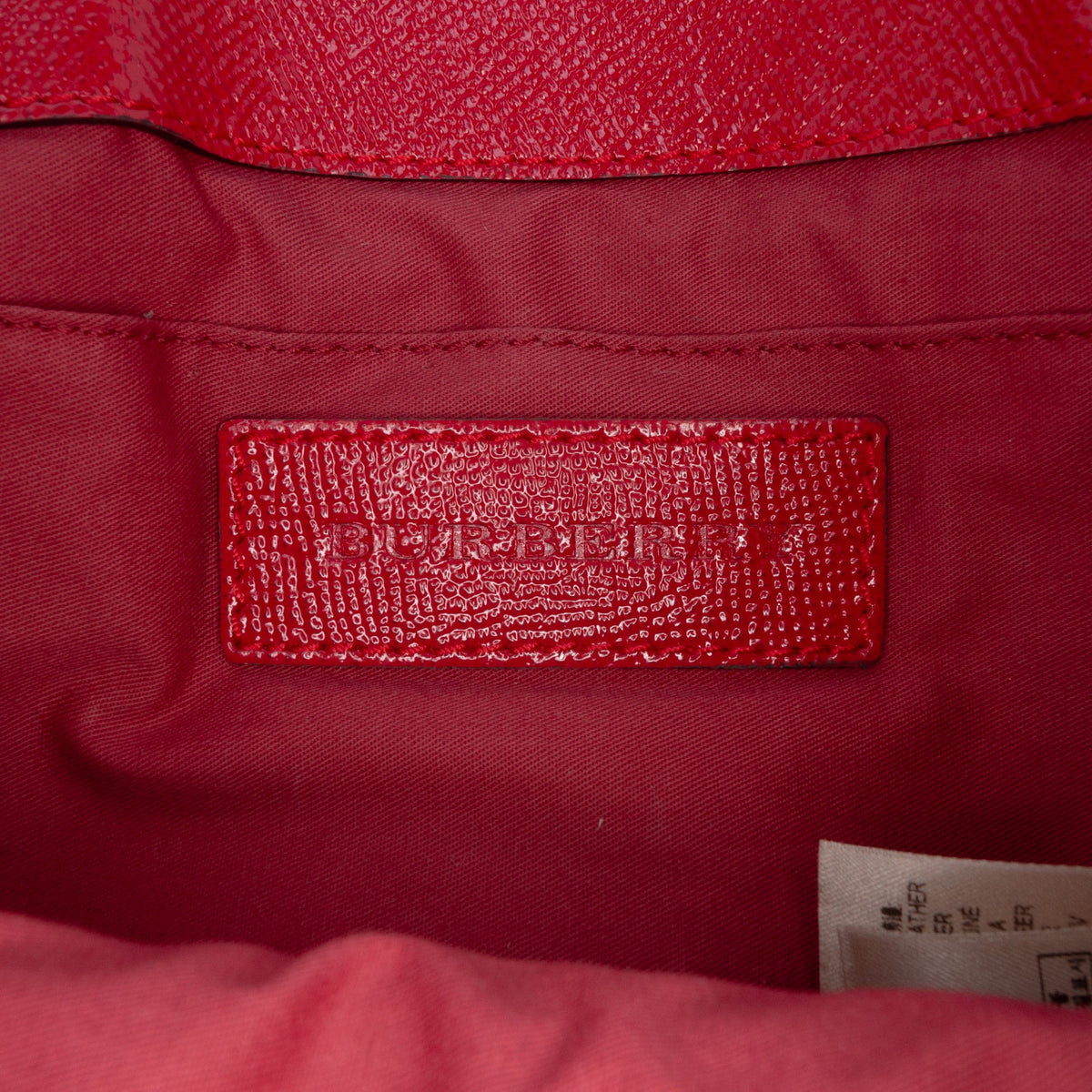 Burberry Patent and Haymarket Check Coated Canvas Maydown Crossbody