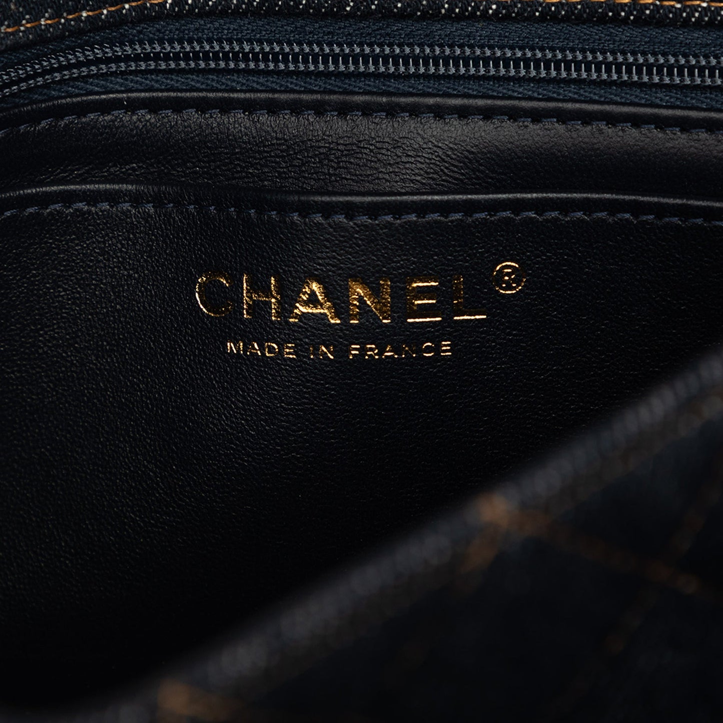 Chanel Mini Rectangular Quilted Denim Flap
