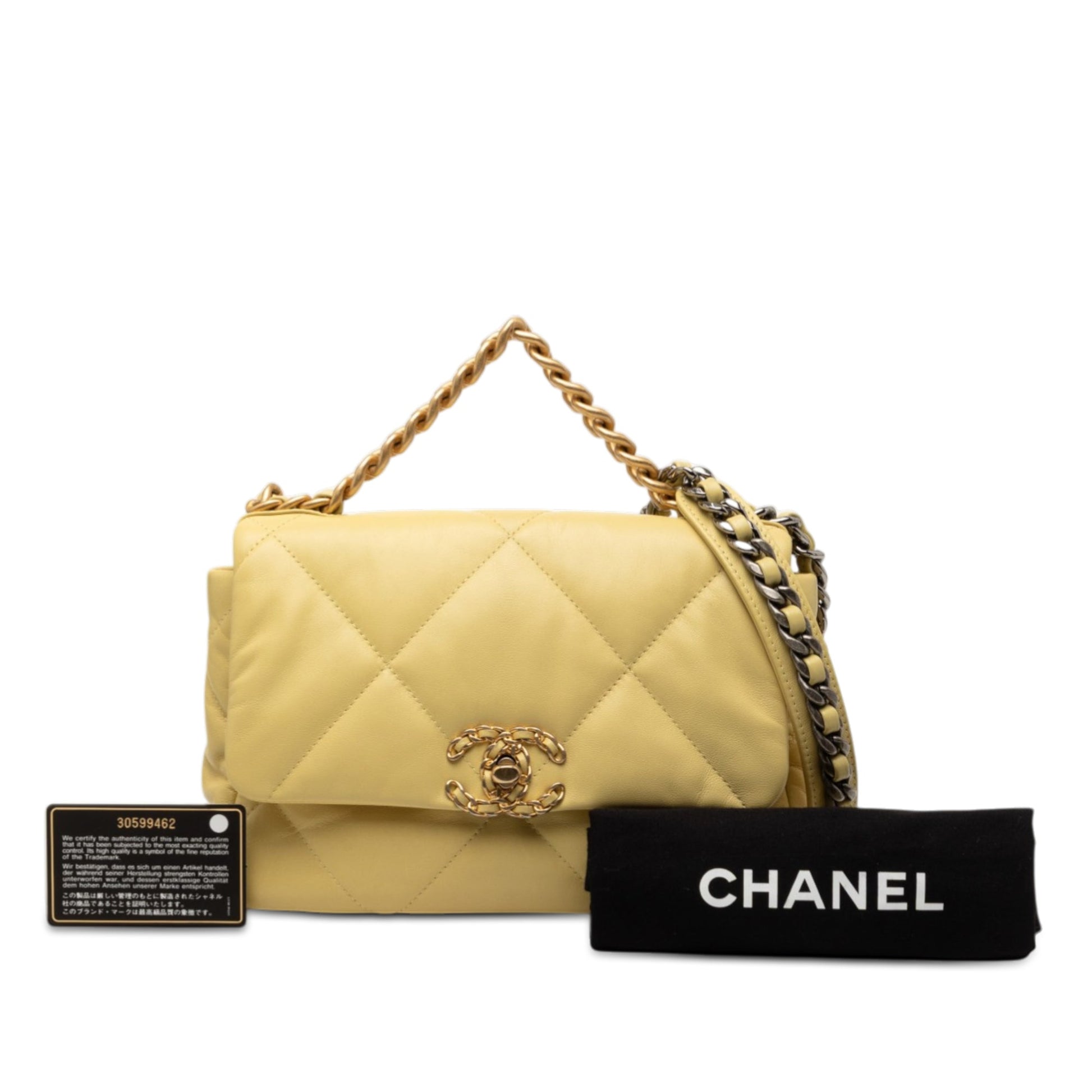 Medium Lambskin 19 Flap
