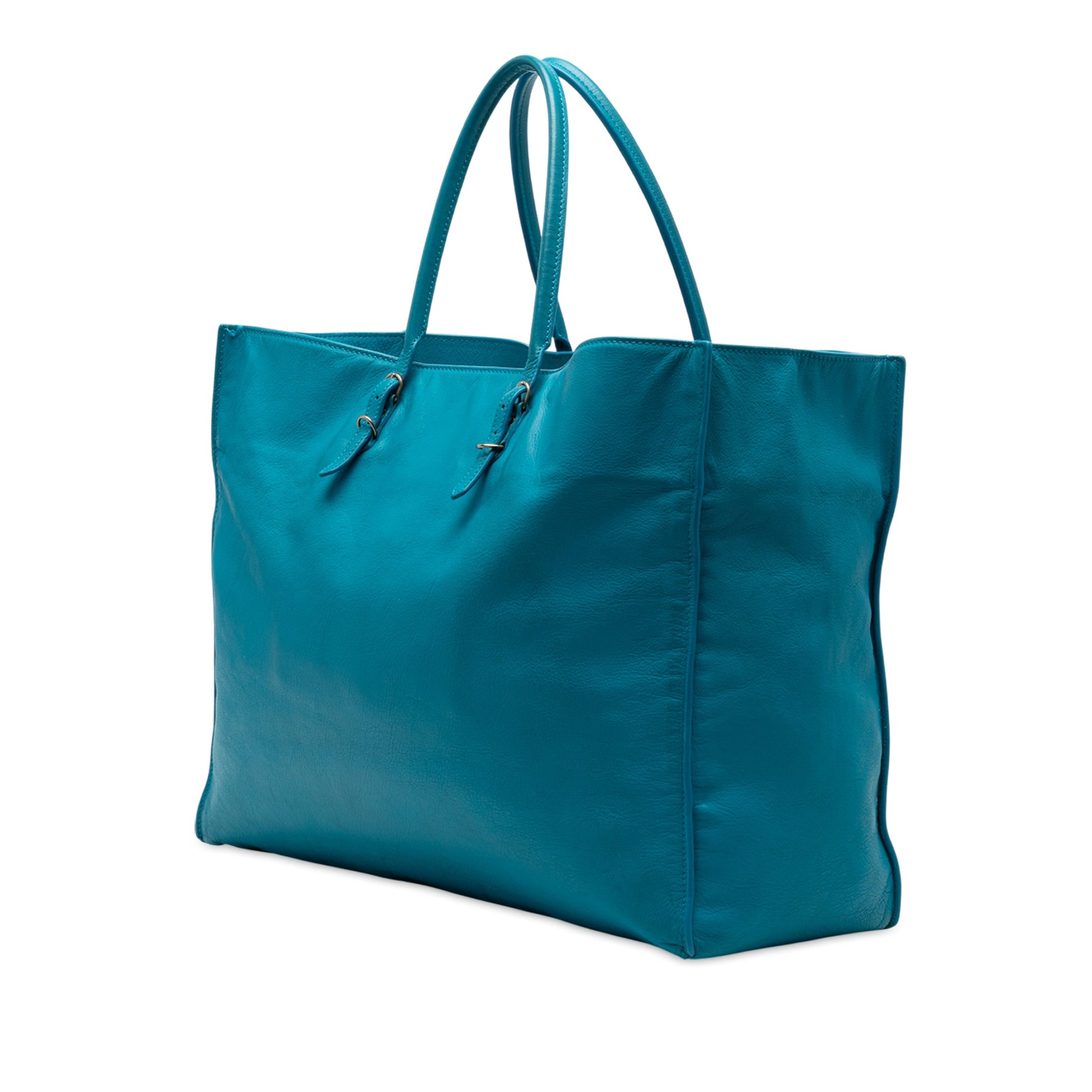 Balenciaga Leather Papier A4 Tote