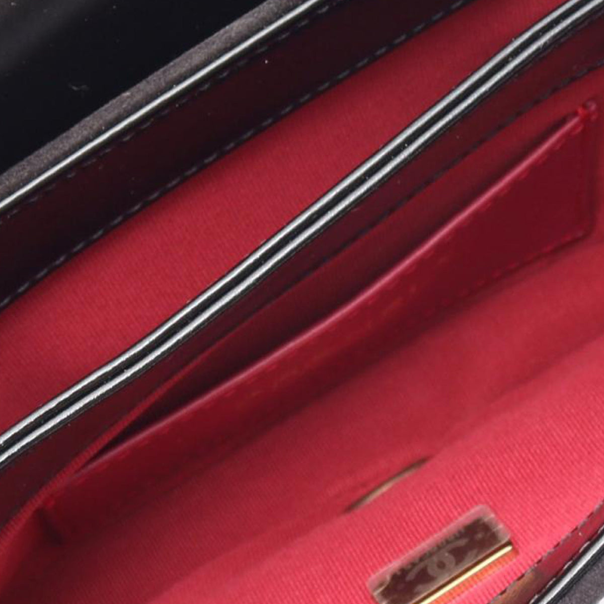 Chanel Mini Quilted Shiny Calfskin Messenger Bag