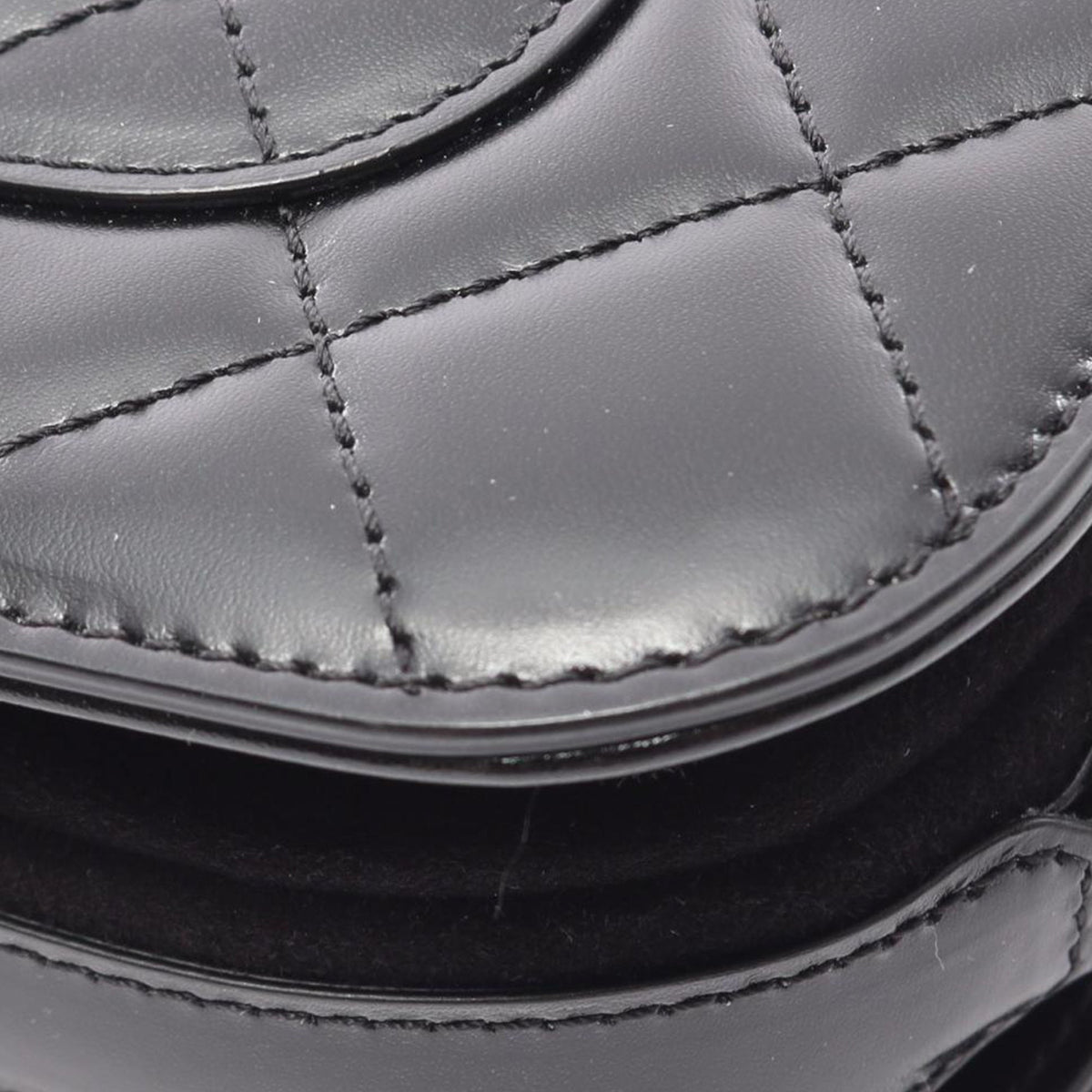 Chanel Mini Quilted Shiny Calfskin Messenger Bag