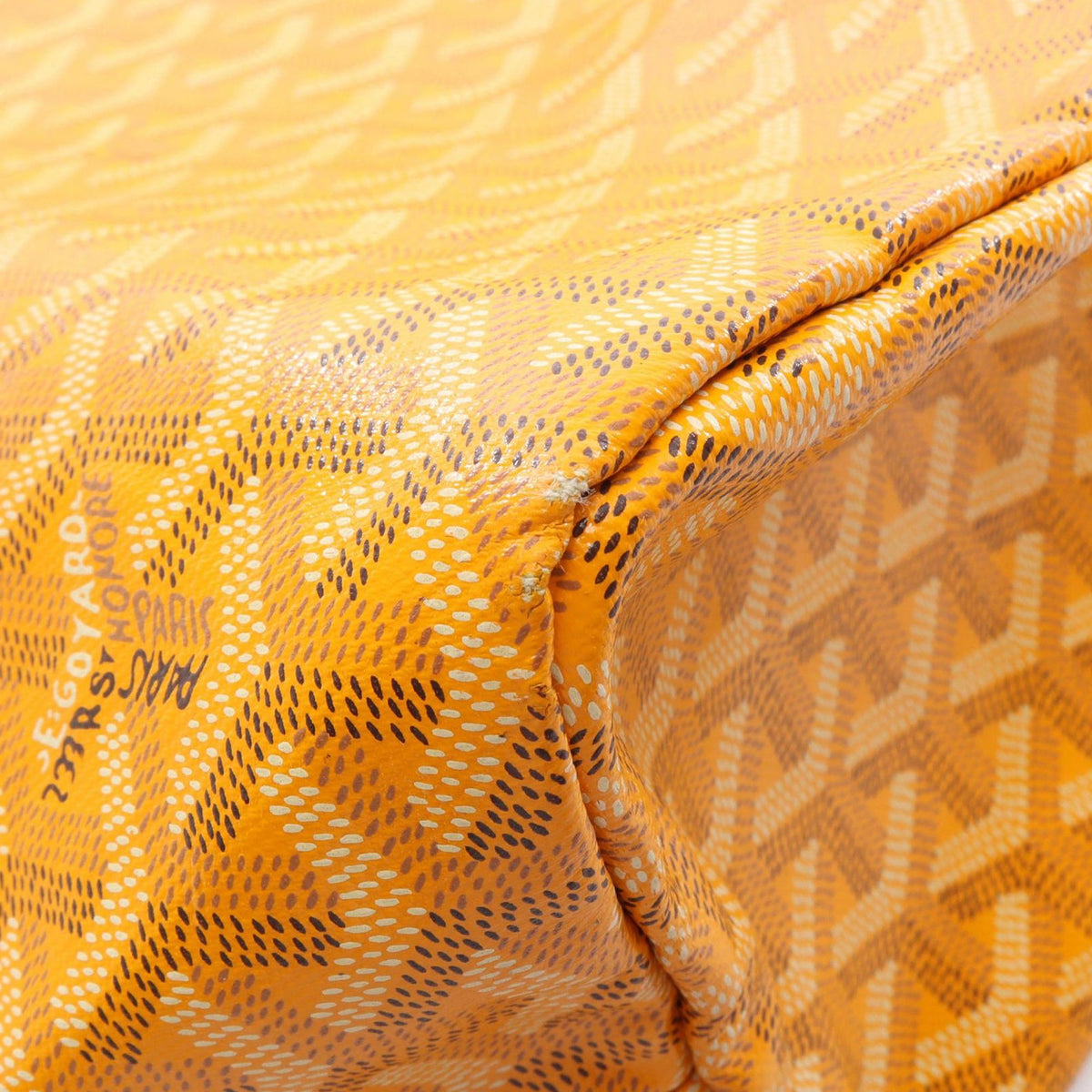 Goyard Goyardine Saint Louis PM — Yellow
